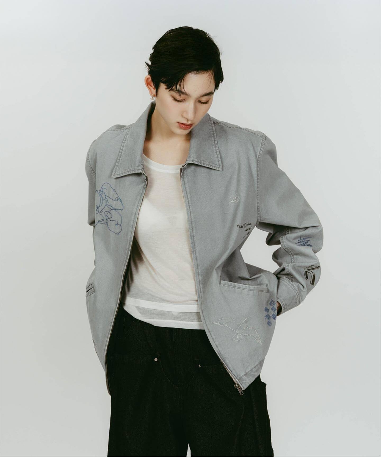Knuth Marf/クヌースマーフ embroidered jacket（その他ブルゾン 