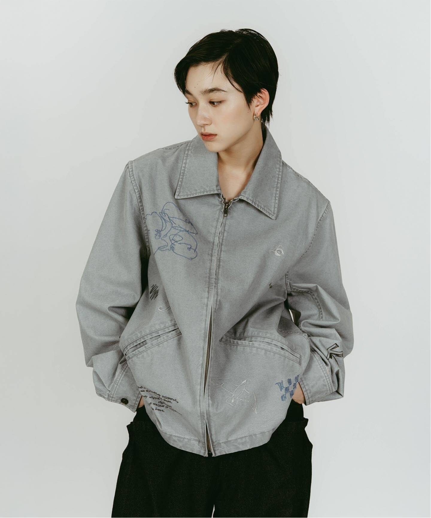 Knuth Marf/クヌースマーフ embroidered jacket（その他ブルゾン