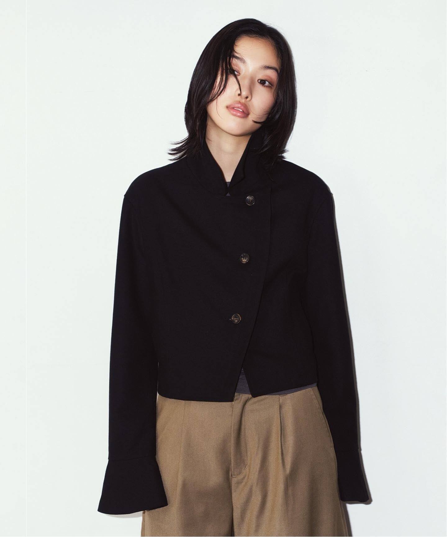 ジャケット・アウター knuthmarf 2way dad jacket Knuth Marf / クヌースマーフ 2way cropped frill jacket（その他