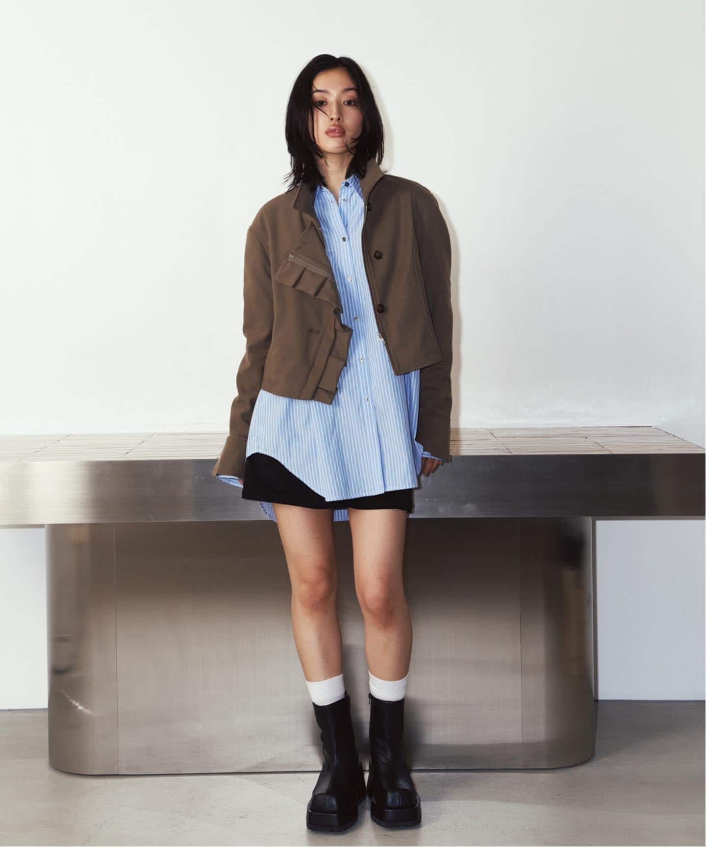 Knuth Marf / クヌースマーフ 2way cropped frill jacket（その他