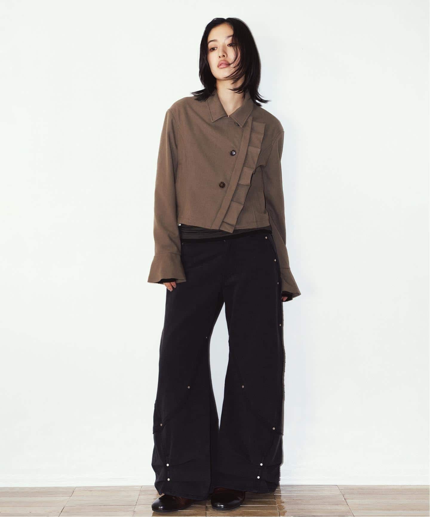Knuth Marf / クヌースマーフ 2way cropped frill jacket（その他