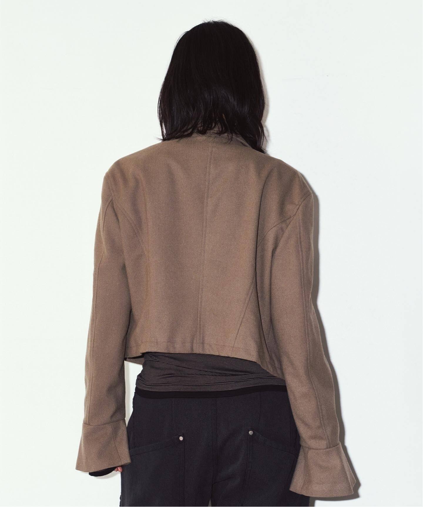 Knuth Marf / クヌースマーフ 2way cropped frill jacket（その他