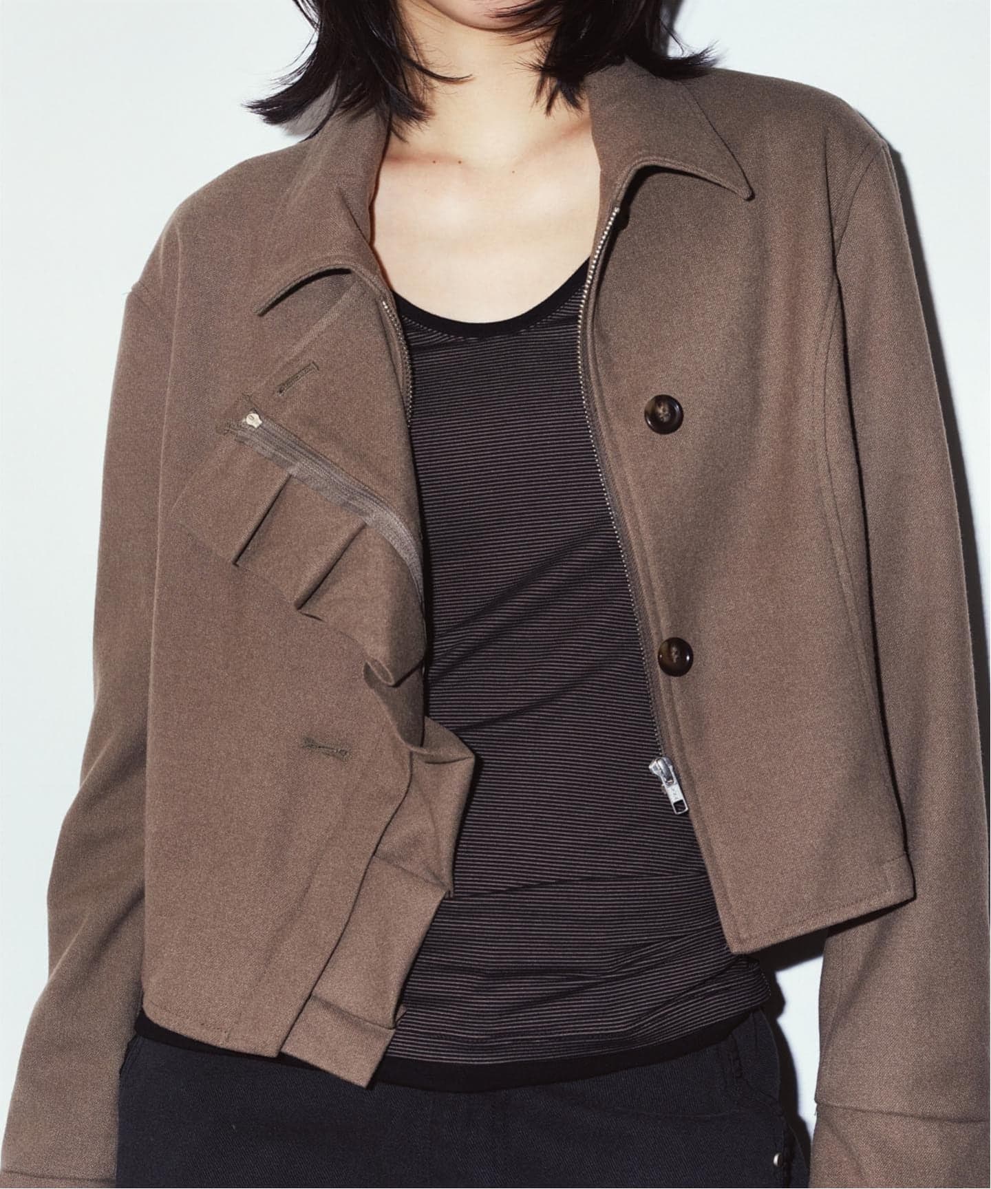 Knuth Marf / クヌースマーフ 2way cropped frill jacket（その他