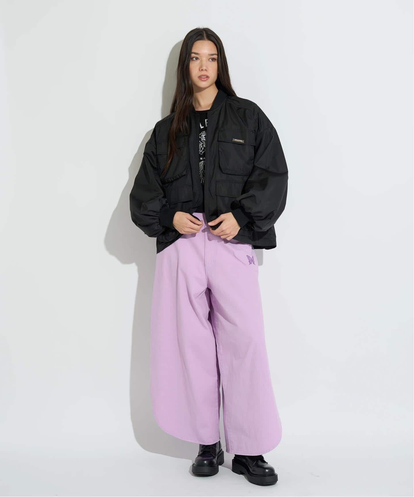 ANNA SUI NYC / アナスイエヌワイシー 3WAY ロングベストブルゾン