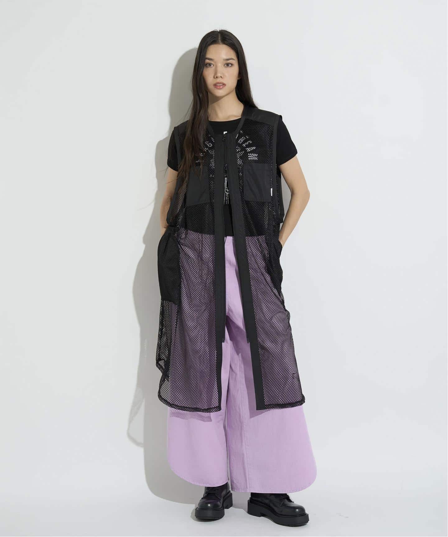 ANNA SUI NYC / アナスイエヌワイシー 3WAY ロングベストブルゾン