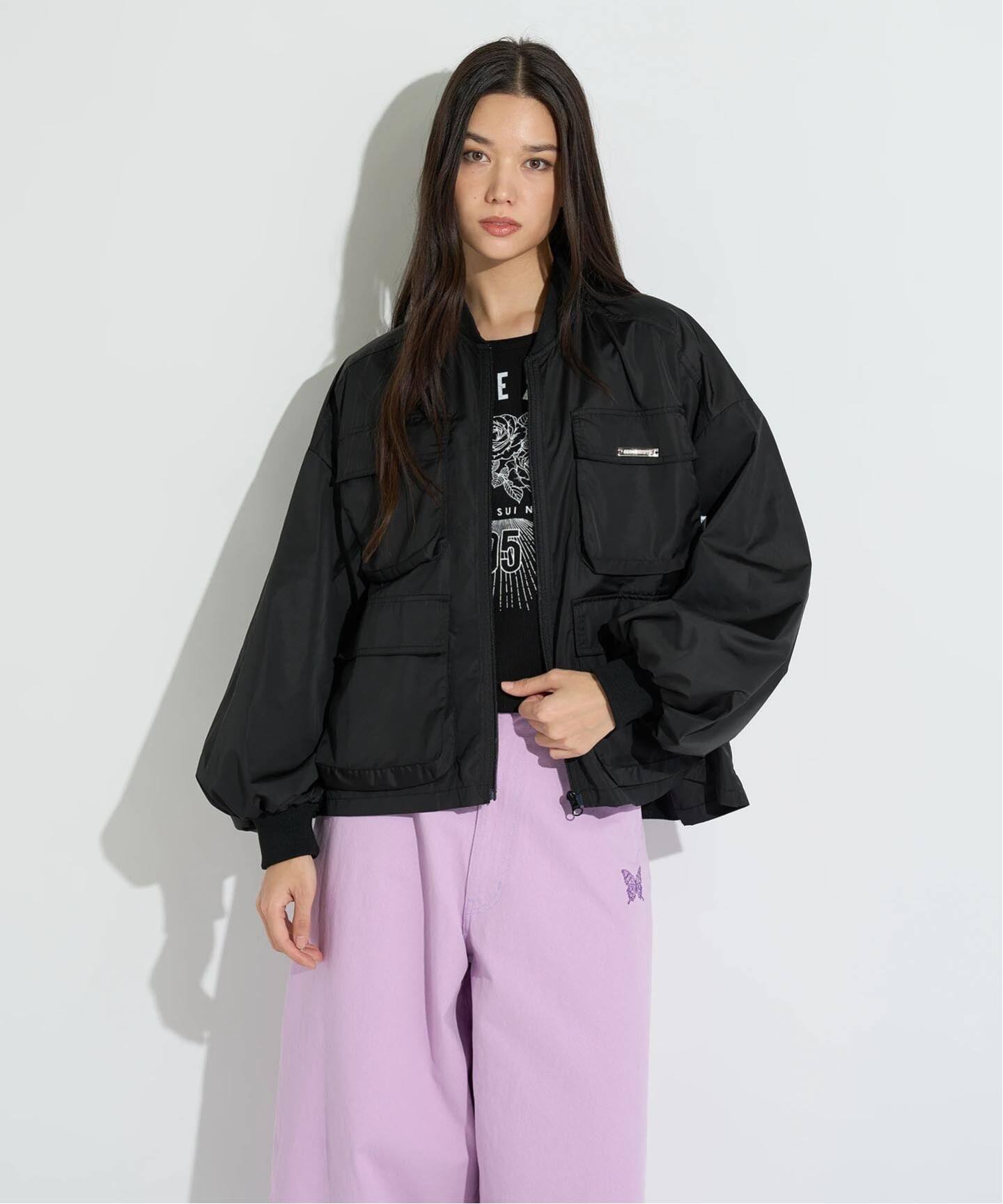 ANNA SUI NYC / アナスイエヌワイシー 3WAY ロングベストブルゾン