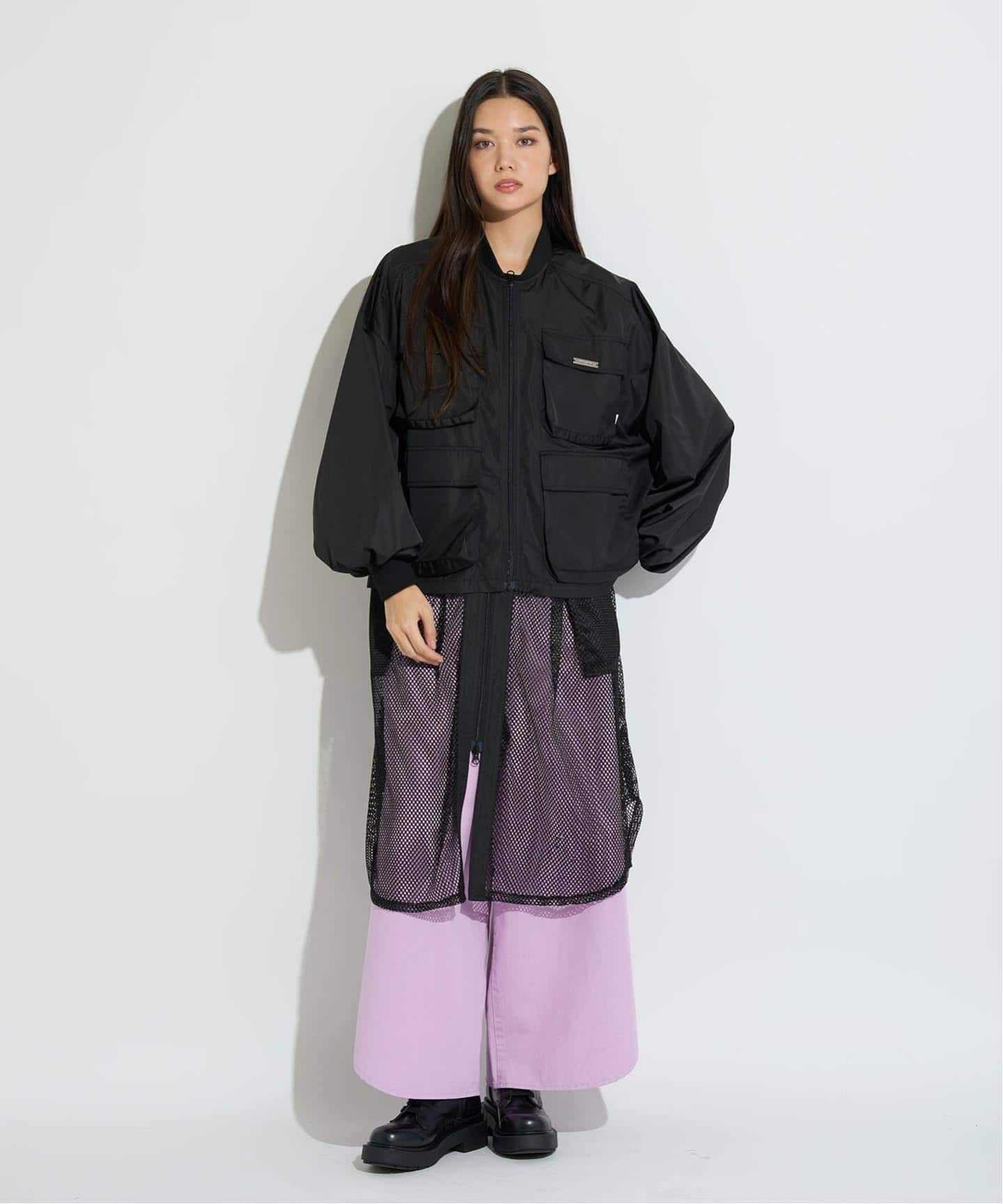 ANNA SUI NYC / アナスイエヌワイシー 3WAY ロングベストブルゾン