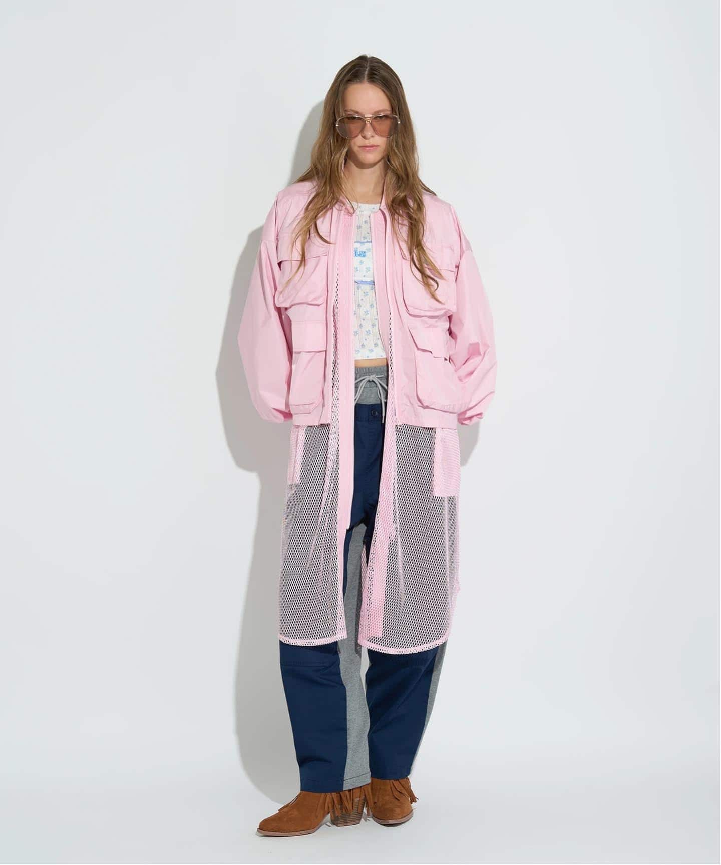 ANNA SUI NYC / アナスイエヌワイシー 3WAY ロングベストブルゾン