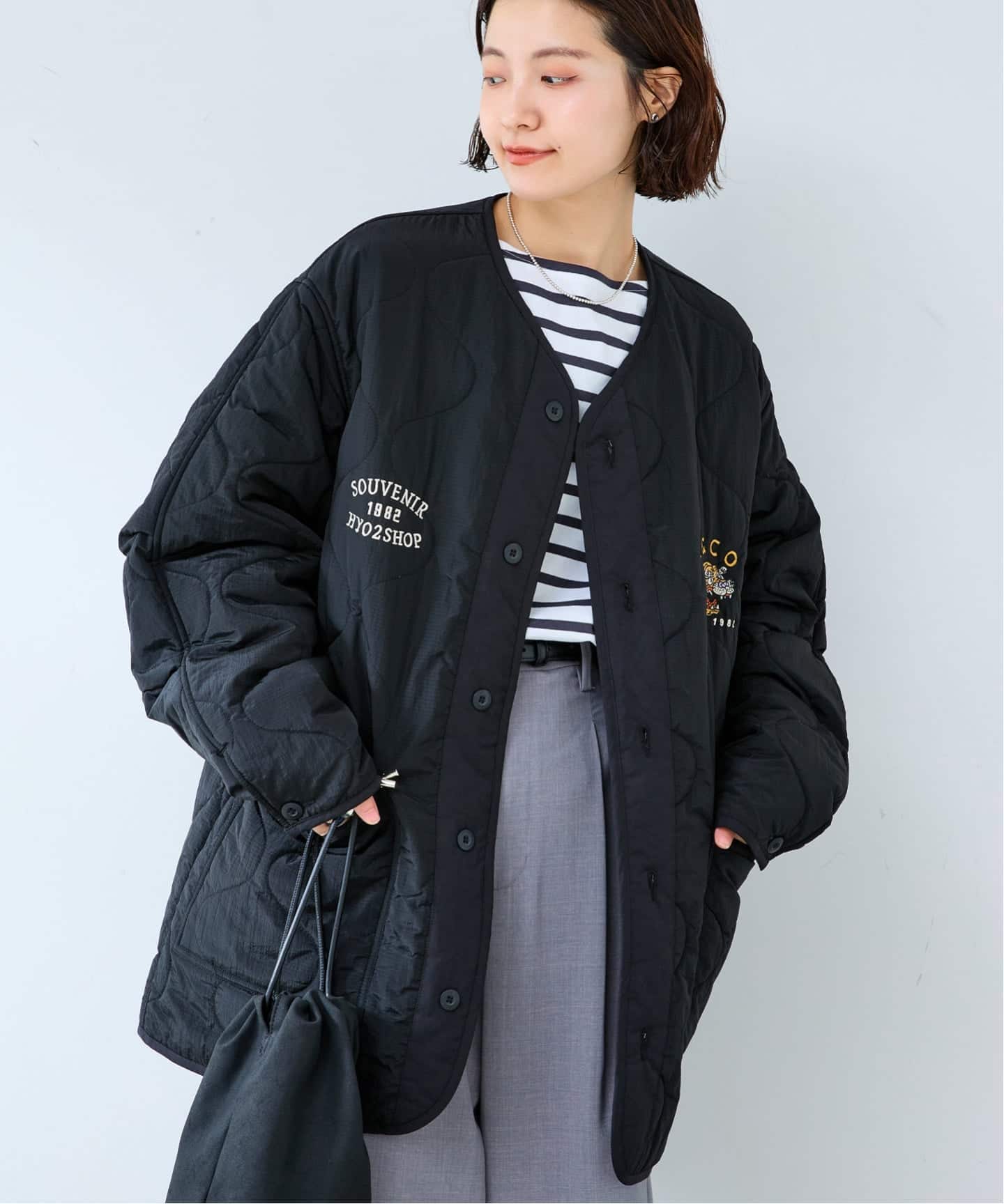 飄飄 HYO-HYO ヒョウヒョウ スカジャン　B.C STOCK 予約》HYO-HYO LIP QUILTING（その他ブルゾン／アウター）｜B.C STOCK