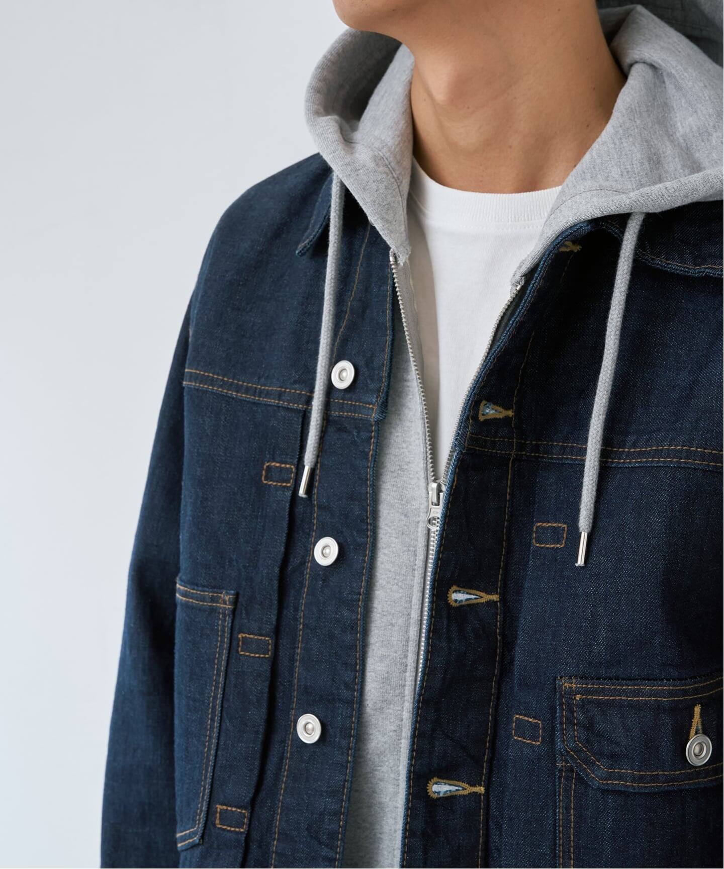 BLUE DENIM TRUCKER JKT（デニムジャケット）｜B.C STOCK（ベーセー