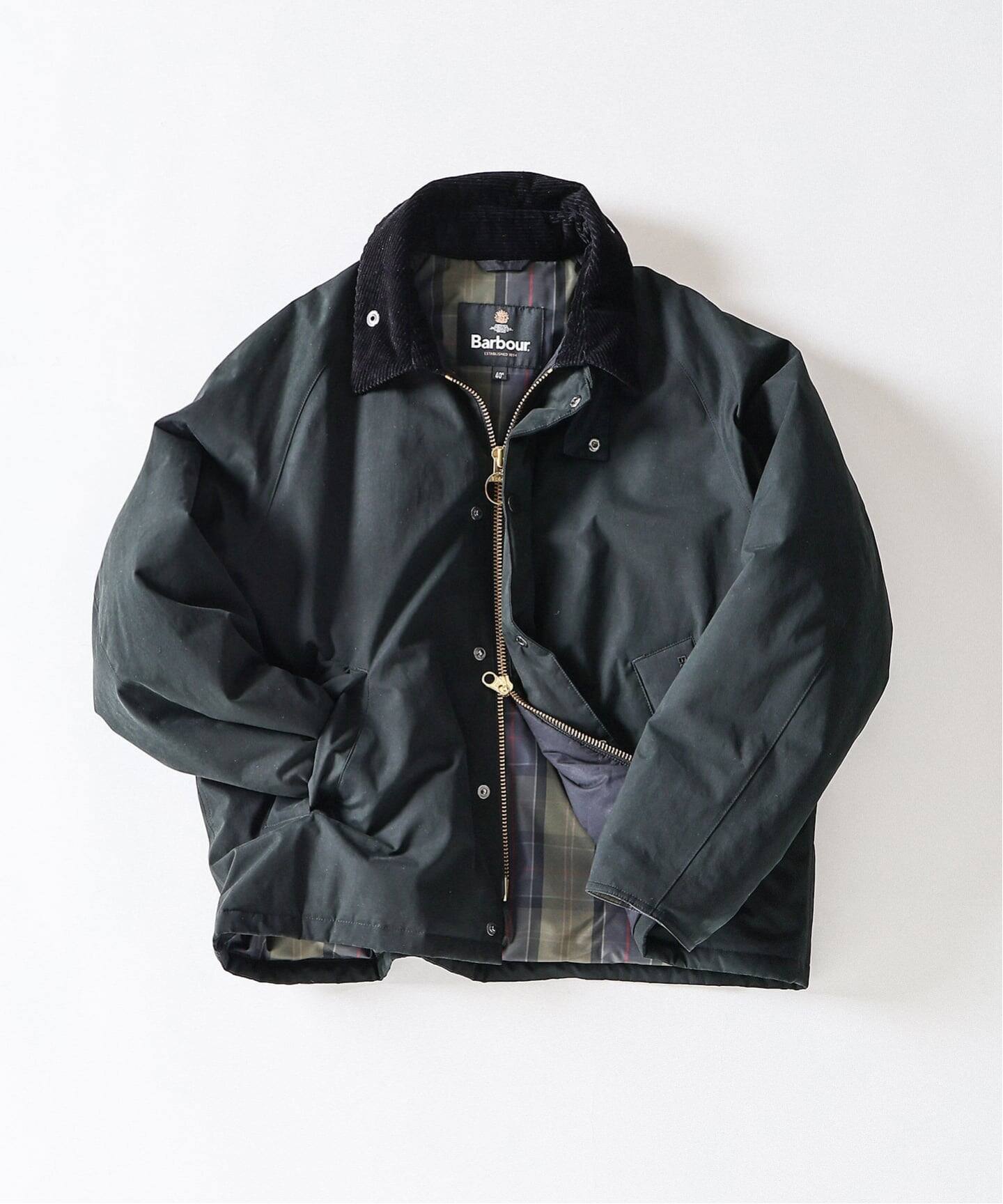 予約》BARBOUR / バブアー 別注 PADDED ROLLBACK TRANSPORT JAC