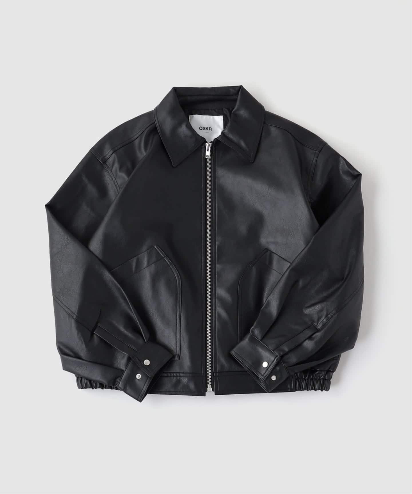 OSKR / オーエスケーアール 別注 FAUX LEATHER JK（レザージャケット