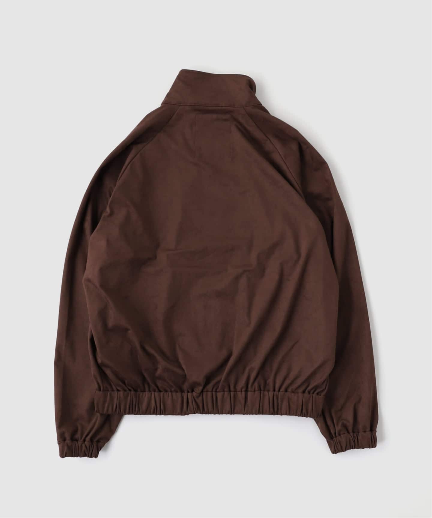 OSKR / オーエスケーアール 別注 FAUX SUEDE TRACK TOP BZ（レザー