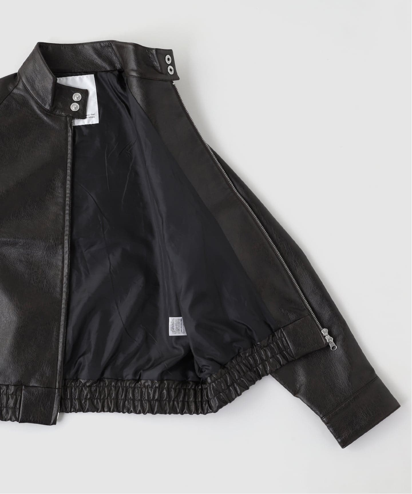 OSKR / オーエスケーアール 別注 SWING TOP LEATHER BZ（レザー