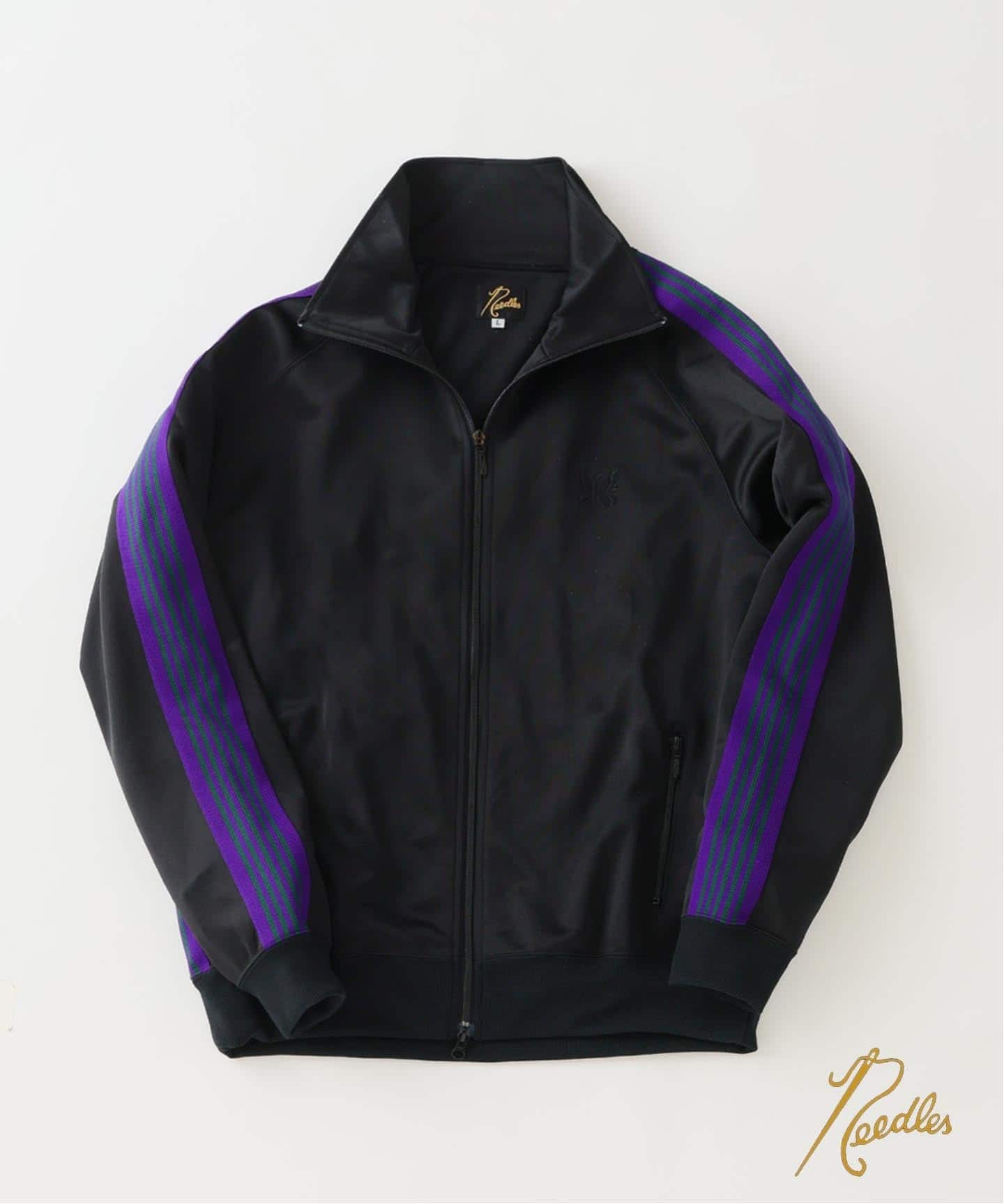 Needles Track Jacket - Poly Smooth 紫×黒 M NEEDLES / ニードルズ 別注 Track Jacket - Poly Smooth（その他