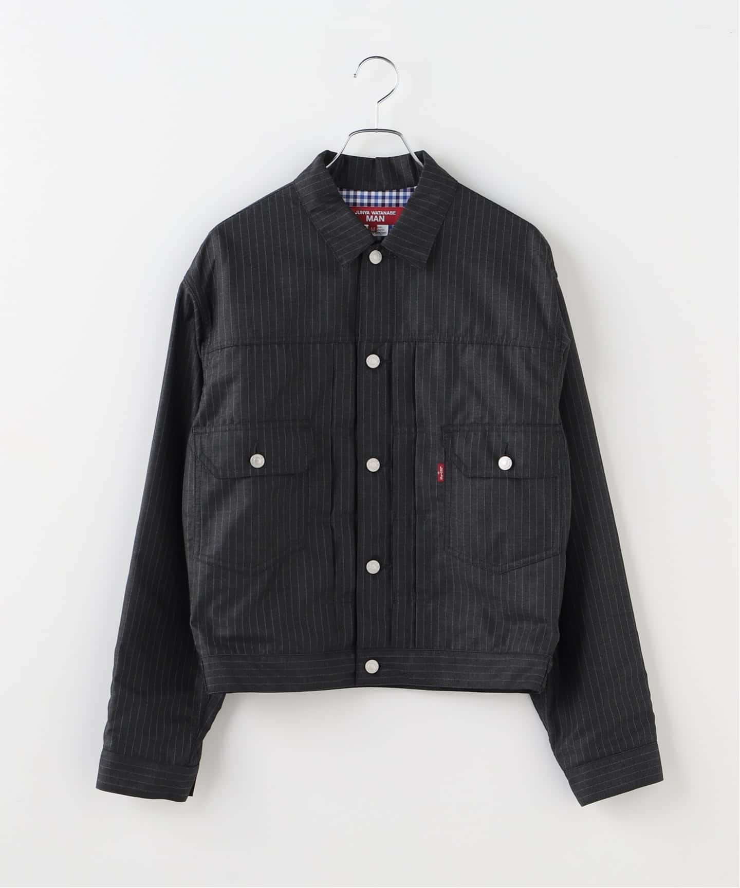 JUNYA WATANABE MAN×Levi's エステルビスコースストライプ Wネーム 2nd