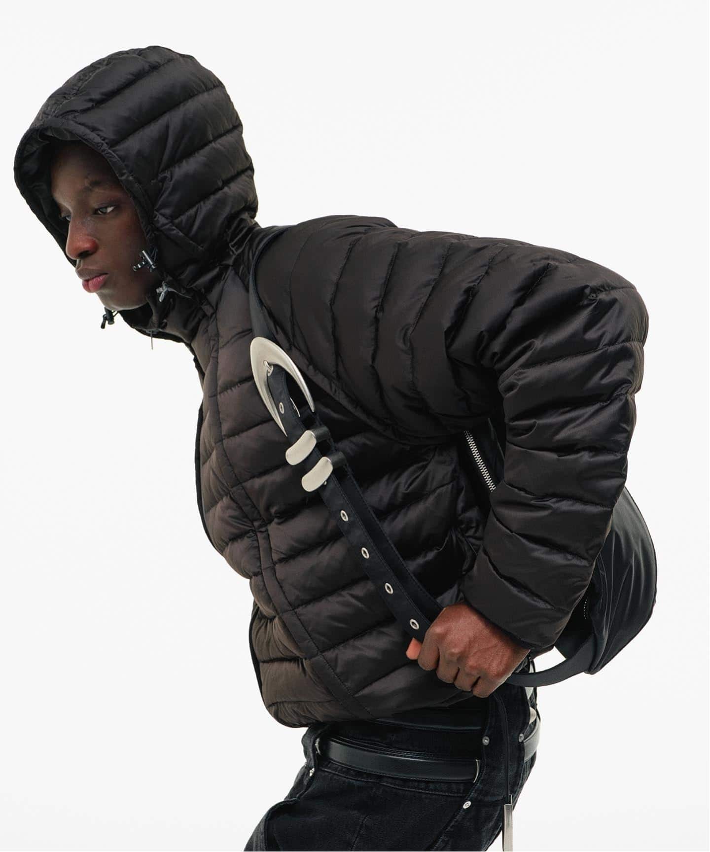 GOAT ESSENCE / ゴートエッセンス DOUBLE-ZIP HOODED DOWN JACKET