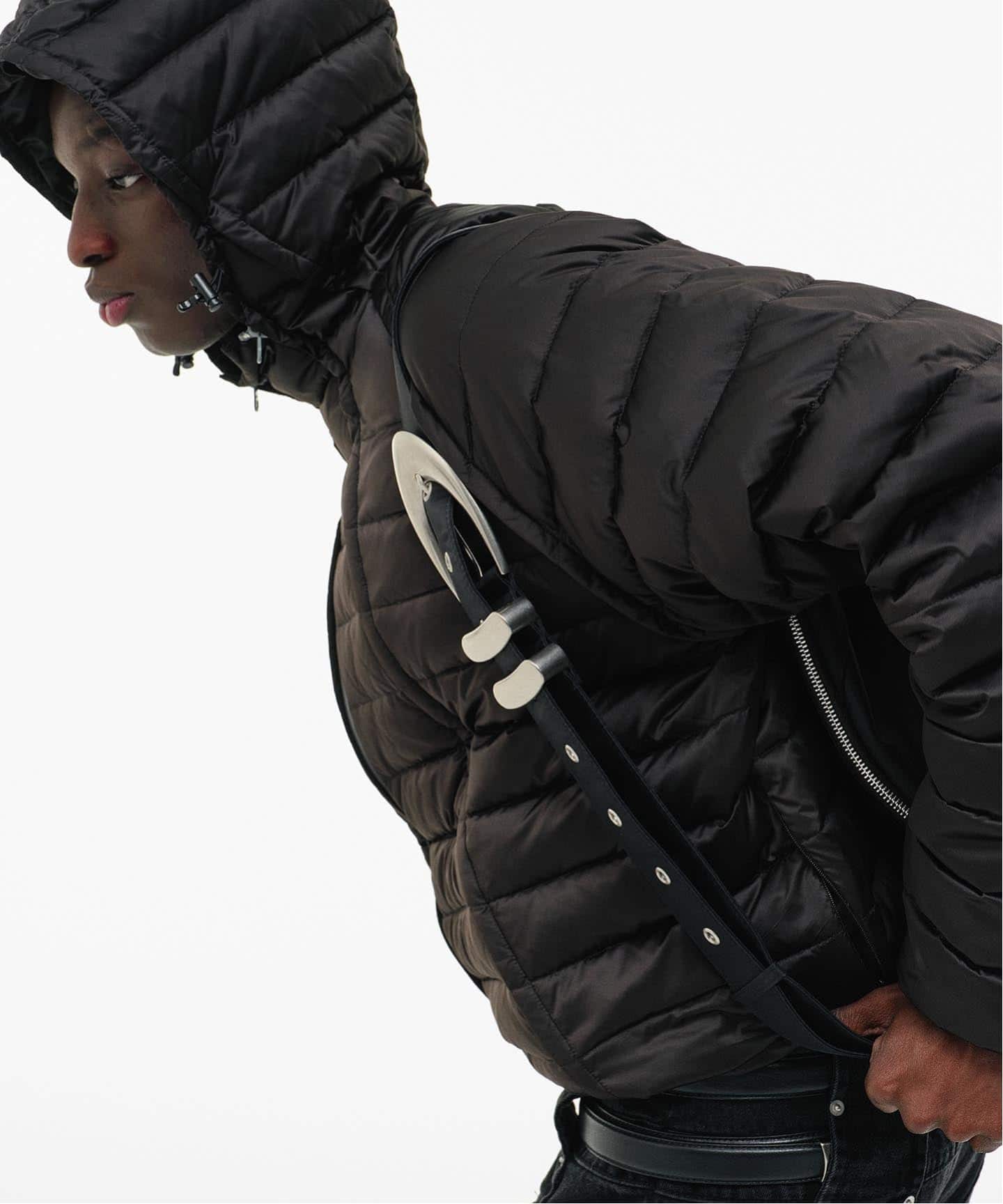 GOAT ESSENCE / ゴートエッセンス DOUBLE-ZIP HOODED DOWN JACKET