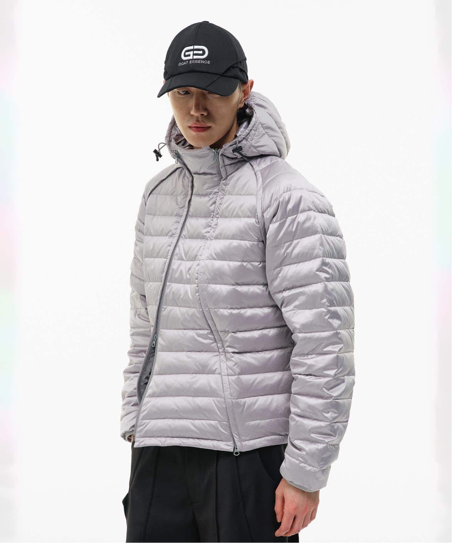 GOAT ESSENCE / ゴートエッセンス DOUBLE-ZIP HOODED DOWN JACKET