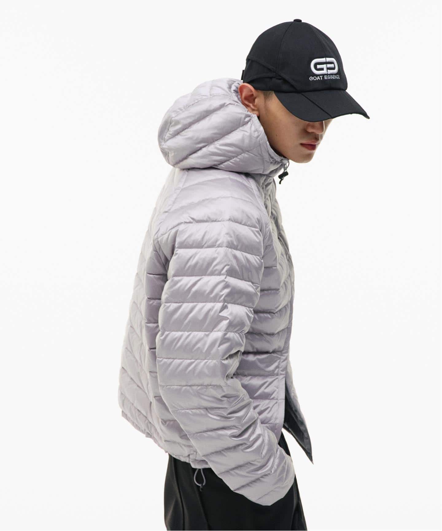 GOAT ESSENCE / ゴートエッセンス DOUBLE-ZIP HOODED DOWN JACKET