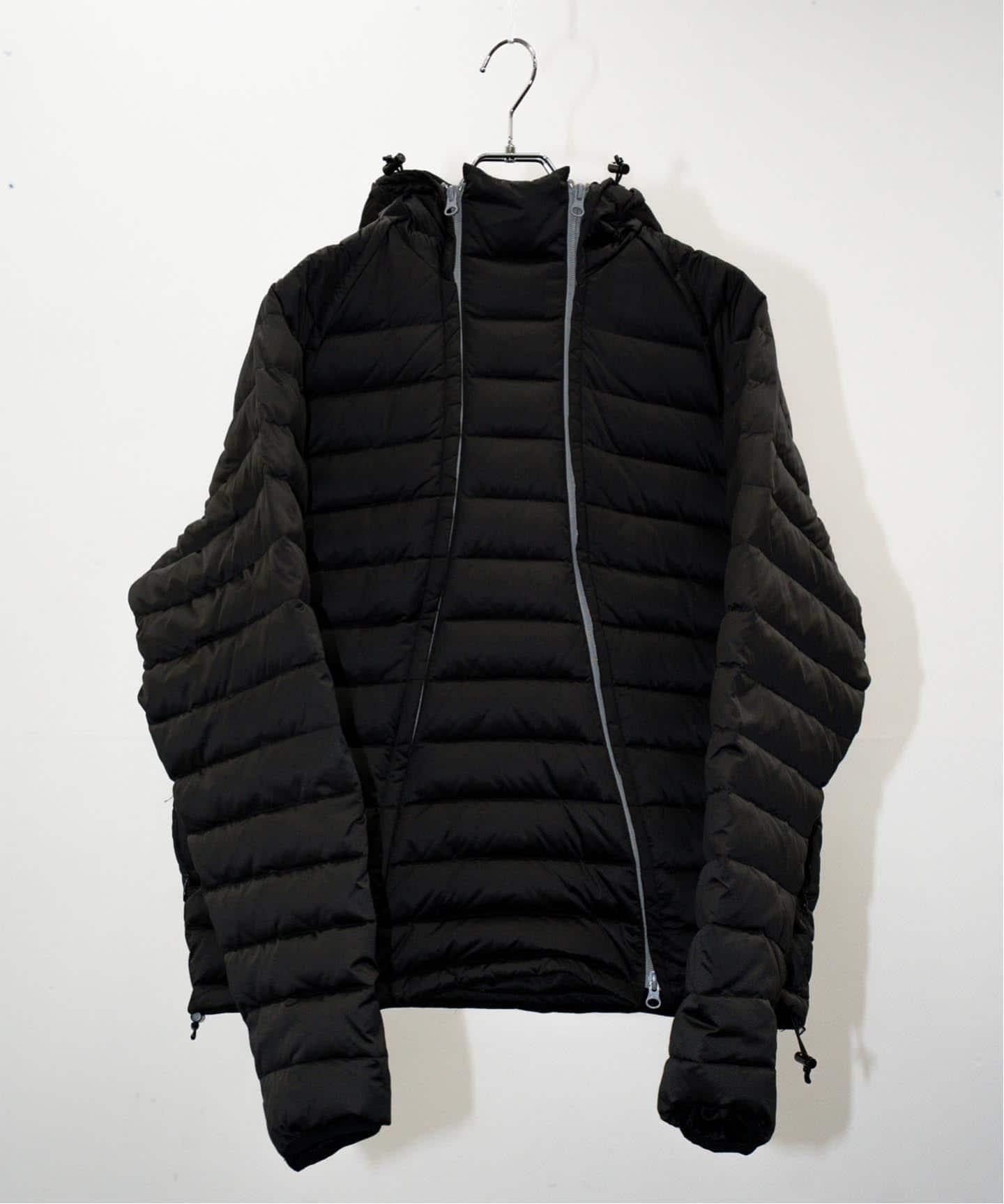 GOAT ESSENCE / ゴートエッセンス DOUBLE-ZIP HOODED DOWN JACKET