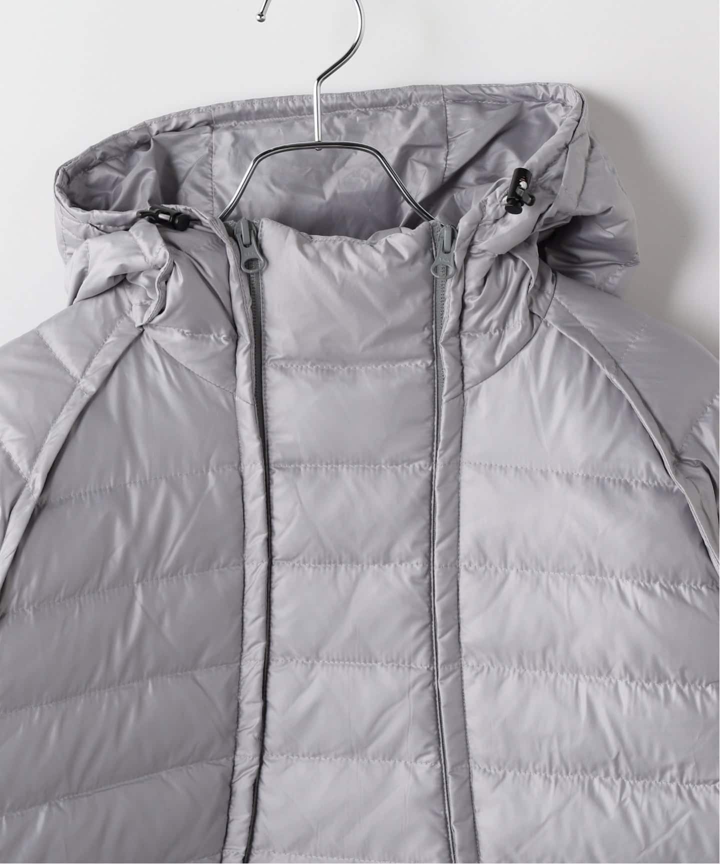GOAT ESSENCE / ゴートエッセンス DOUBLE-ZIP HOODED DOWN JACKET
