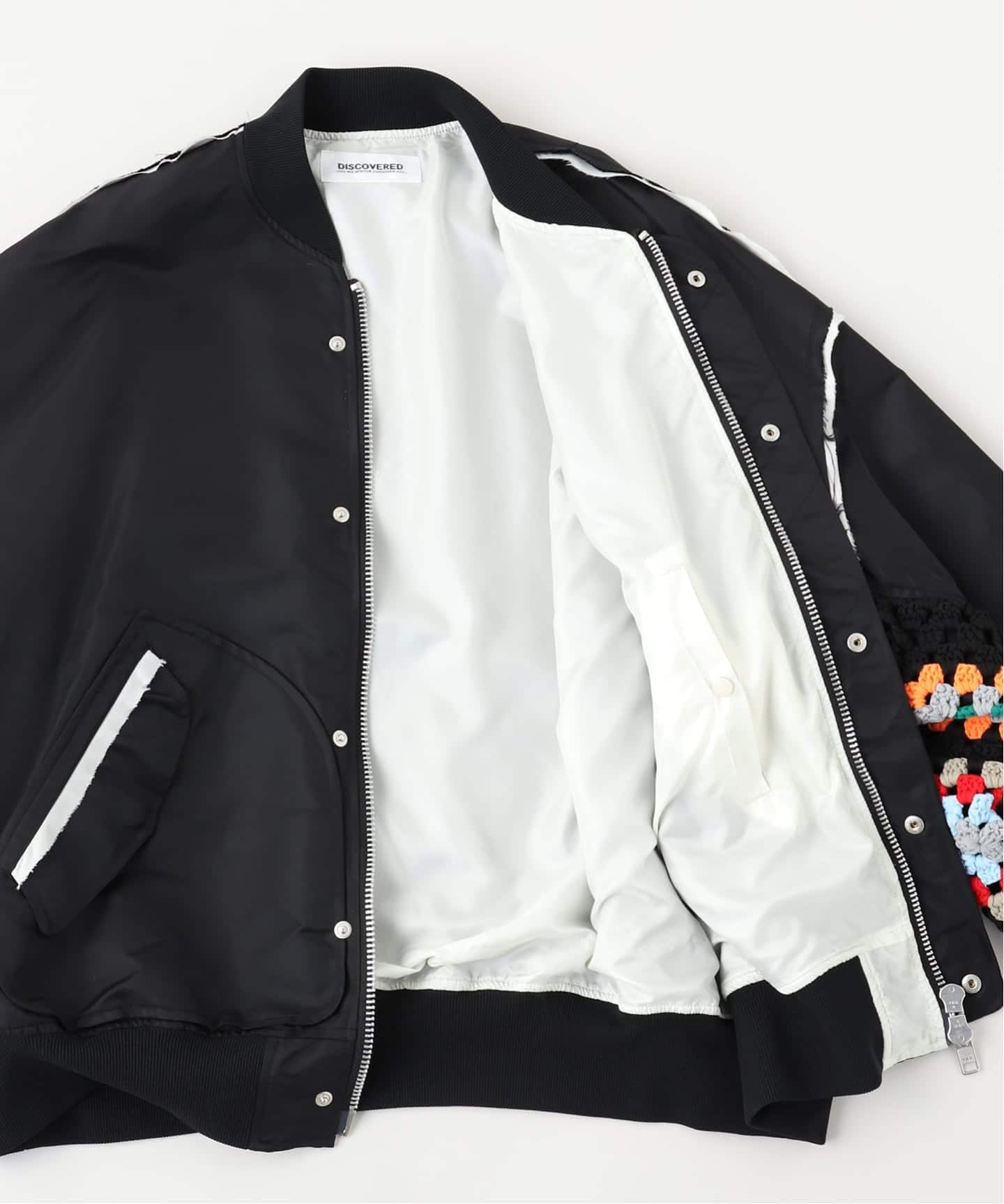 DISCOVERED / ディスカバード CROCHET SLEEVE LITE MA-1（MA-1