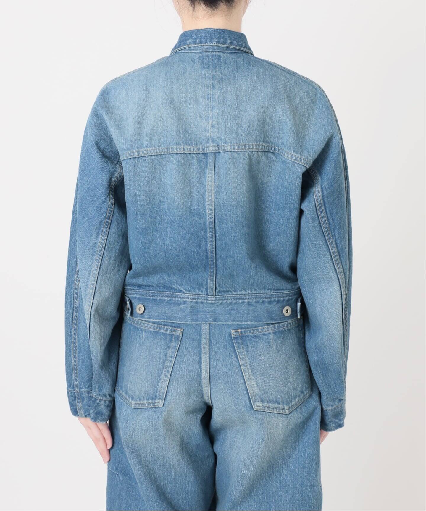 curve sleeve denim jacket（デニムジャケット）｜EDIT.FOR LULU 