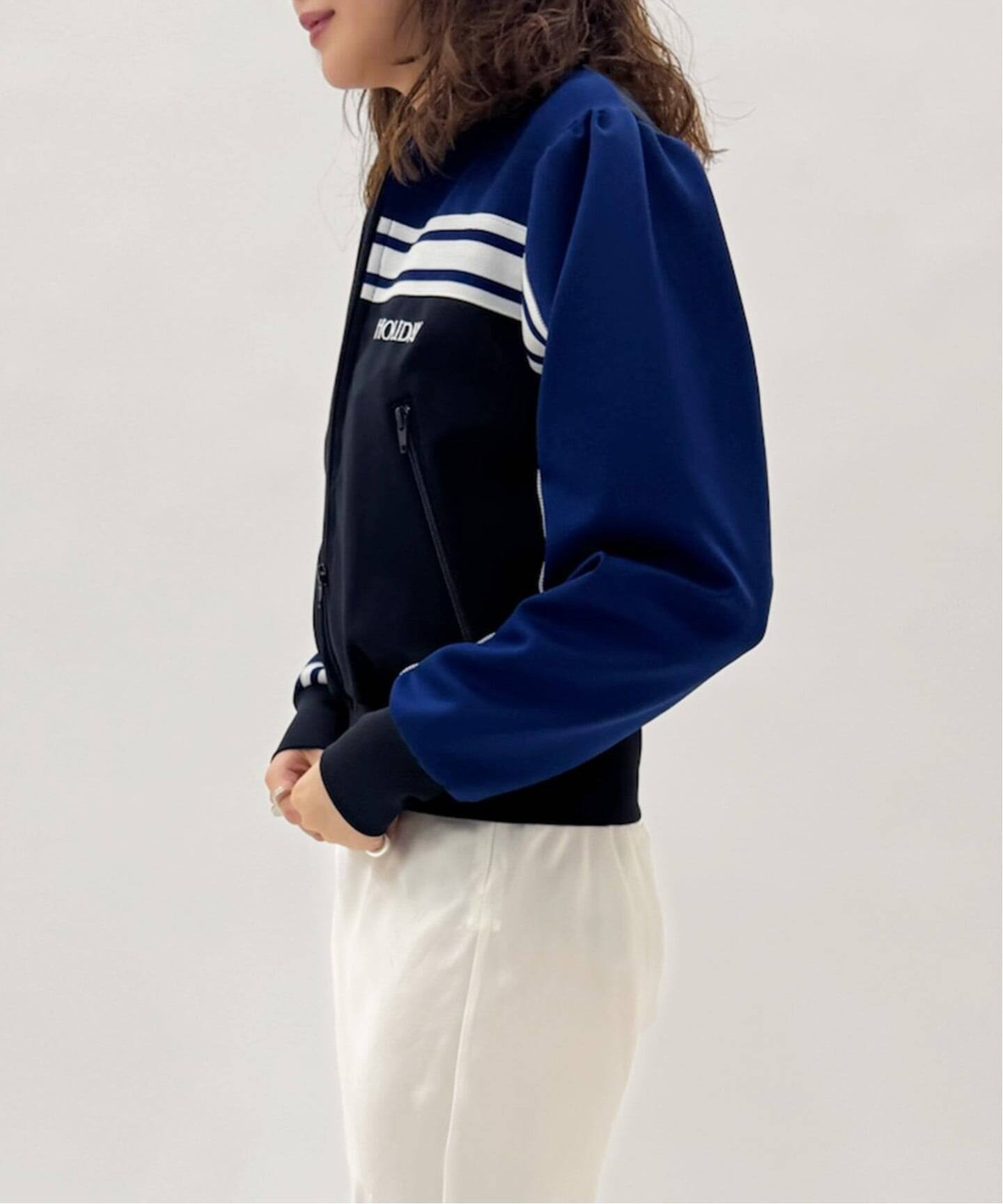 HOLIDAY/ホリデイ】PUFF SLEEVE TRACK JACKET（その他ブルゾン