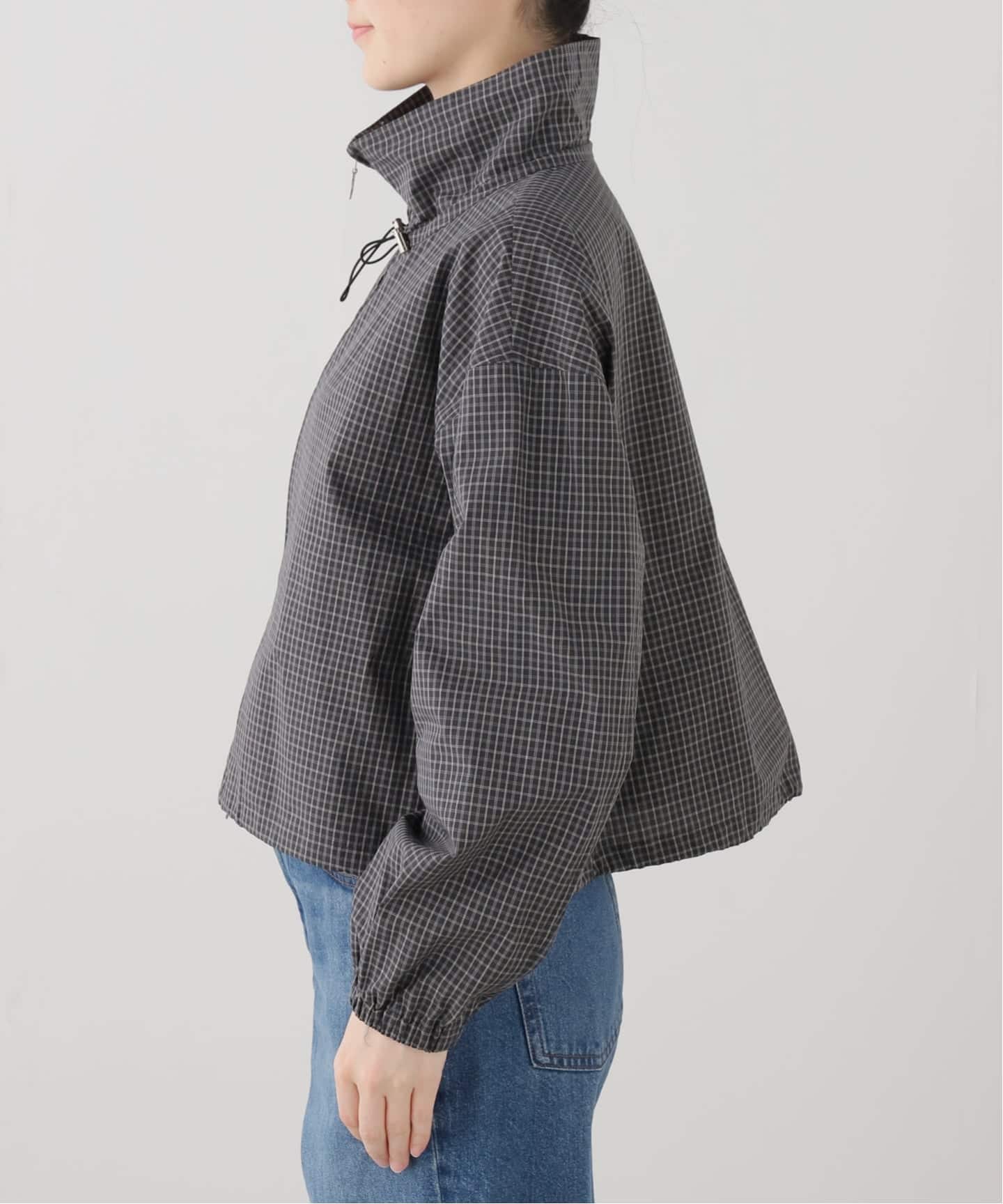 【値下げ】今期完売商品【IENA】チェックショートブルゾン チェックショートブルゾン（その他ブルゾン／アウター）｜IENA（イエナ
