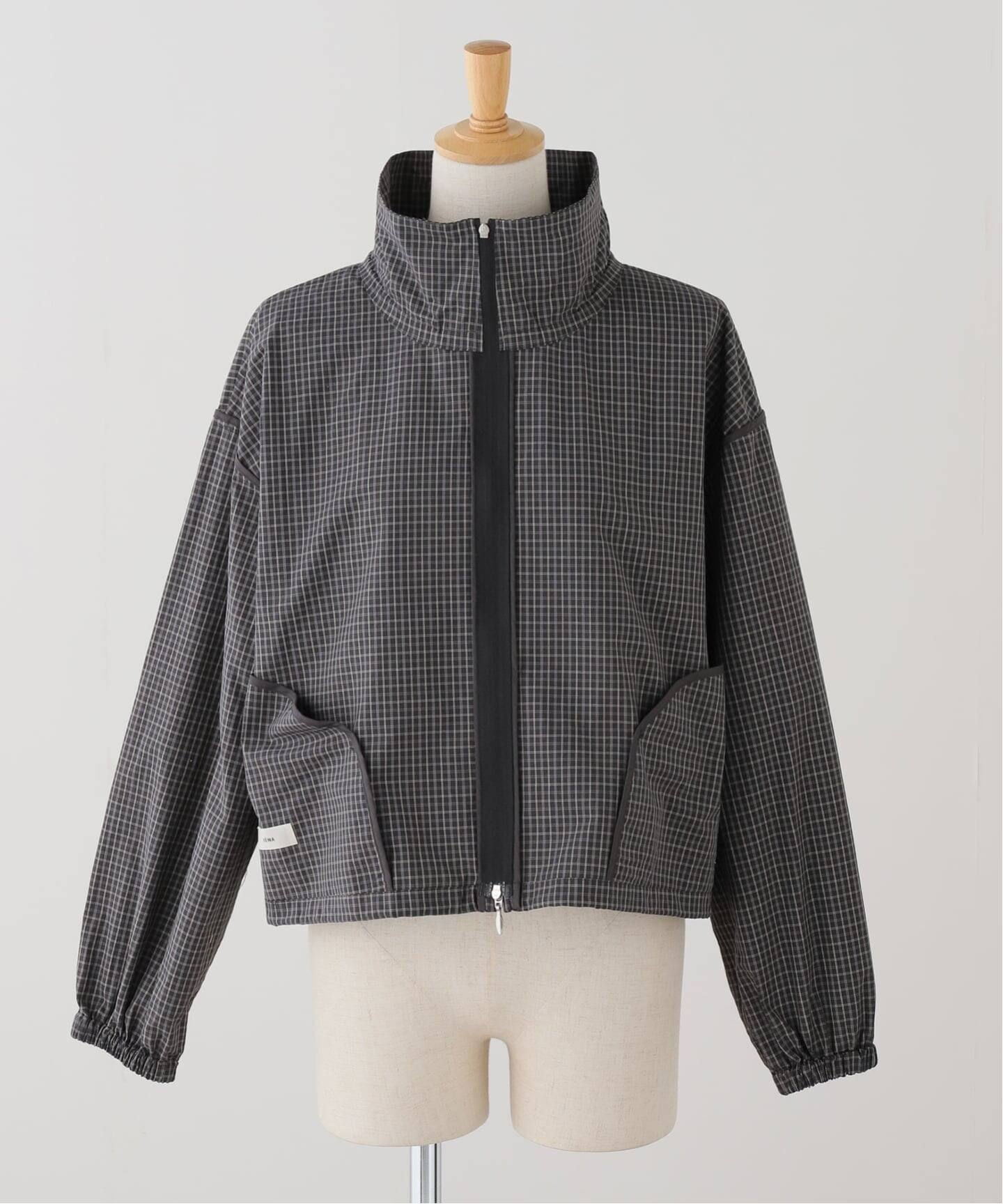 【値下げ】今期完売商品【IENA】チェックショートブルゾン チェックショートブルゾン（その他ブルゾン／アウター）｜IENA（イエナ