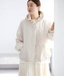 撥水フーディーブルゾン