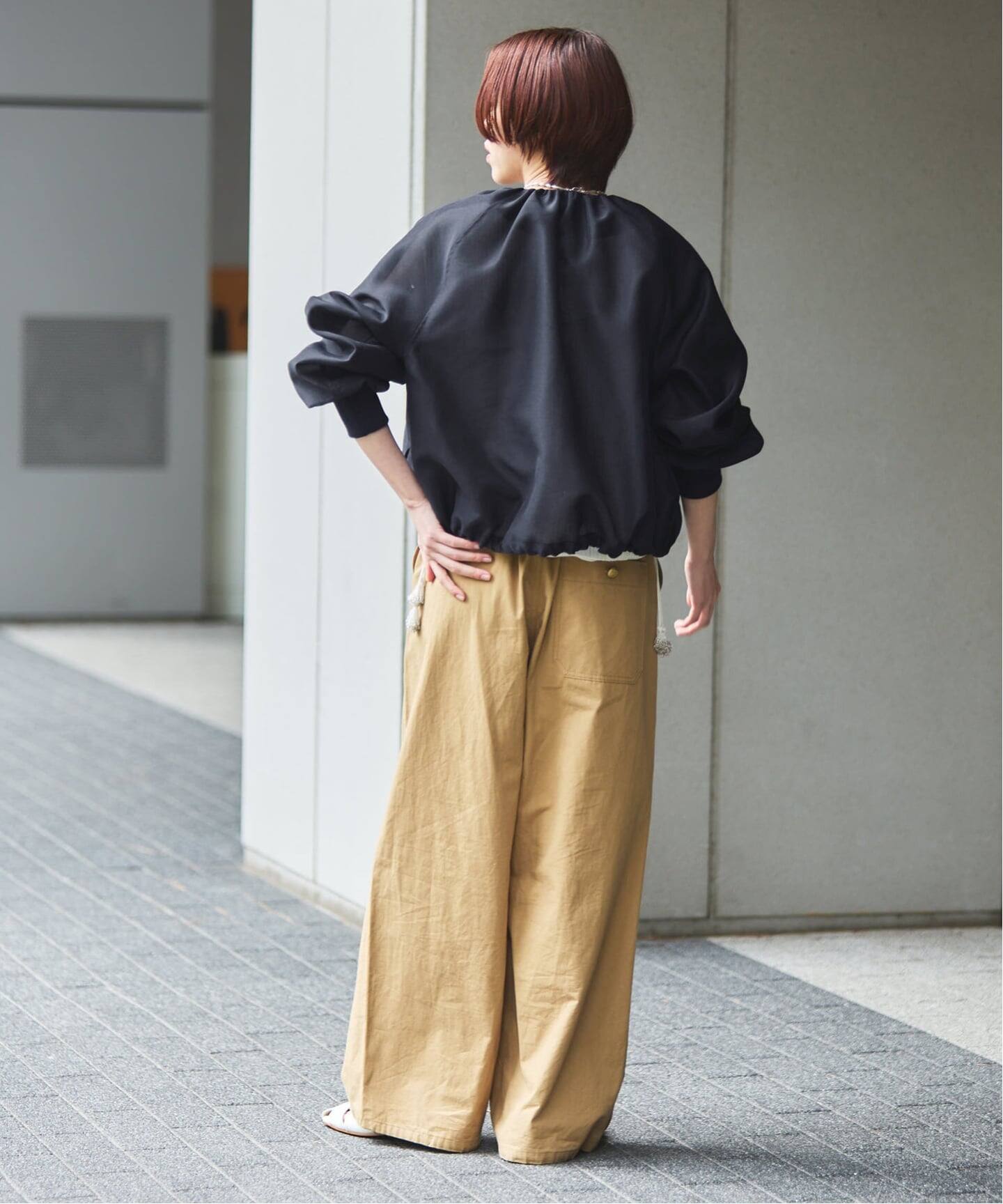 新色あり/追加2》ウォッシャブル シアーノーカラーブルゾン（その他 