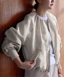 《一部カラーWEB限定/追加2予約》ウォッシャブル シアーノーカラーブルゾン