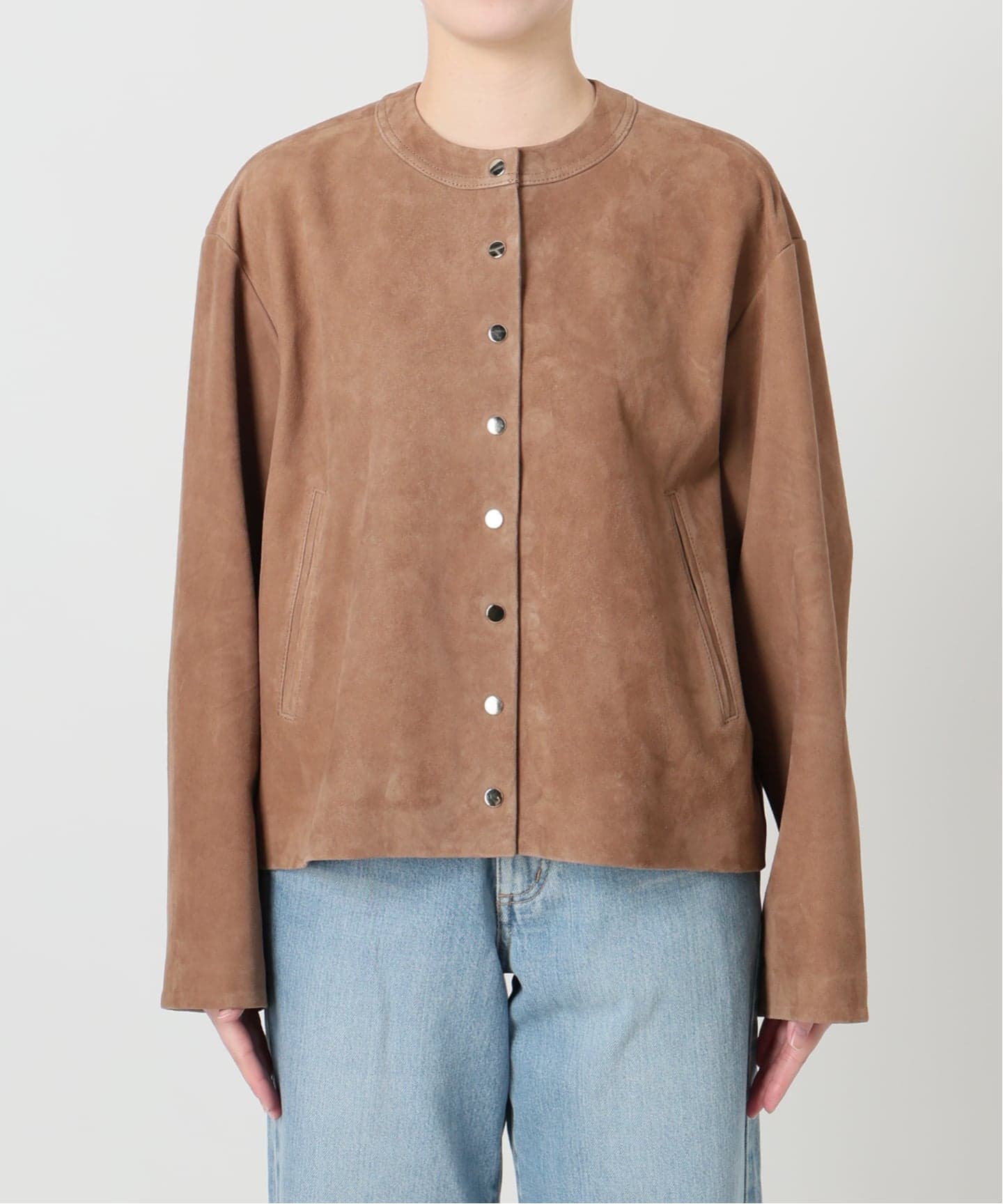 ラムスエードブルゾン（レザージャケット）｜IENA（イエナ）の通販