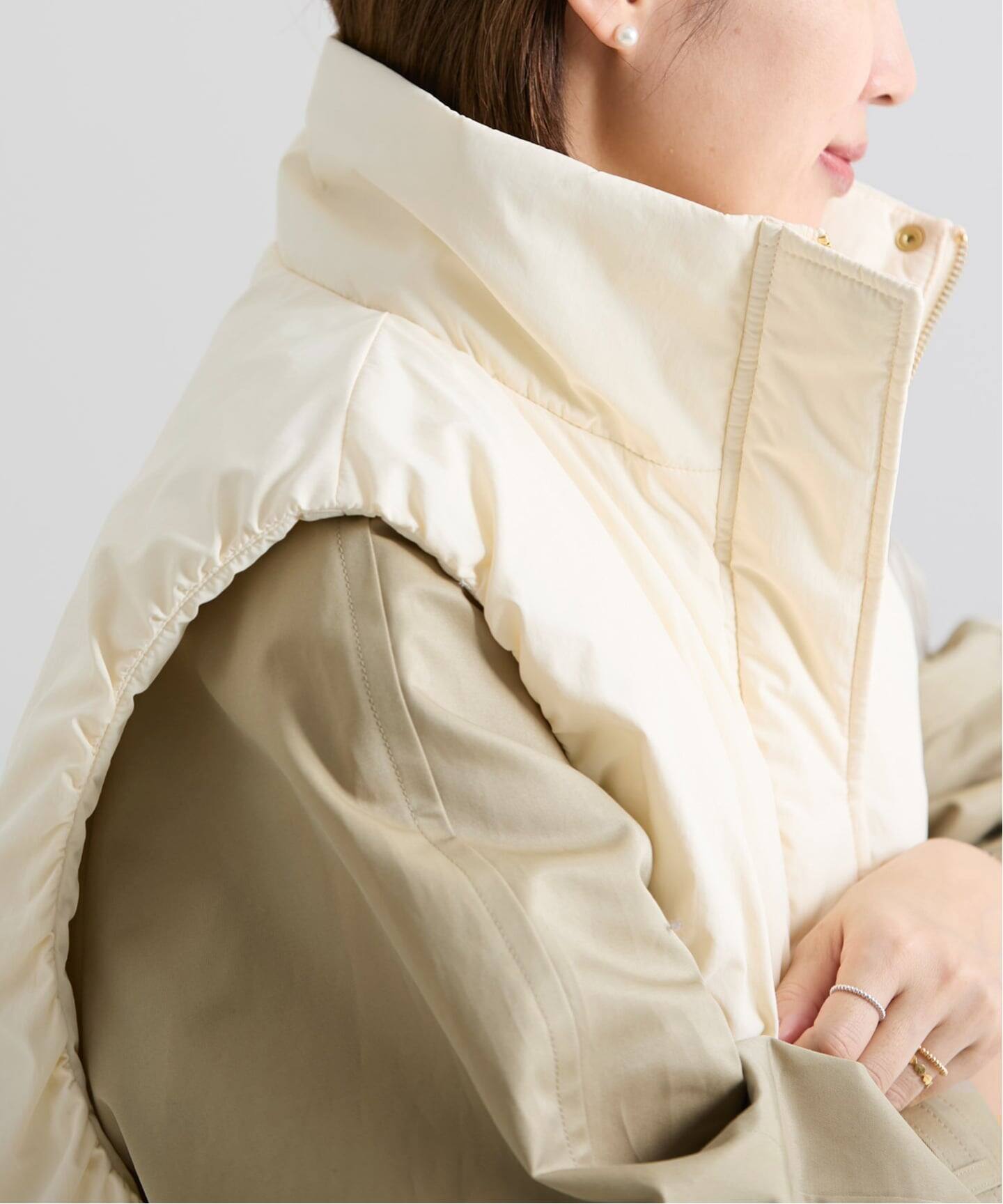 撥水ウォッシャブル中綿ベスト（ダウン・中綿ベスト）｜IENA（イエナ