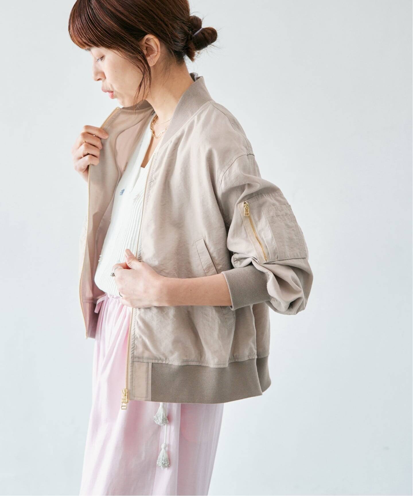 定価27500円✨IENA イエナ ナイロンツイル MA-1 ライトアウター 追加》ナイロンツイルMA-1 | スローブ イエナ(SLOBE IENA) | マルイ