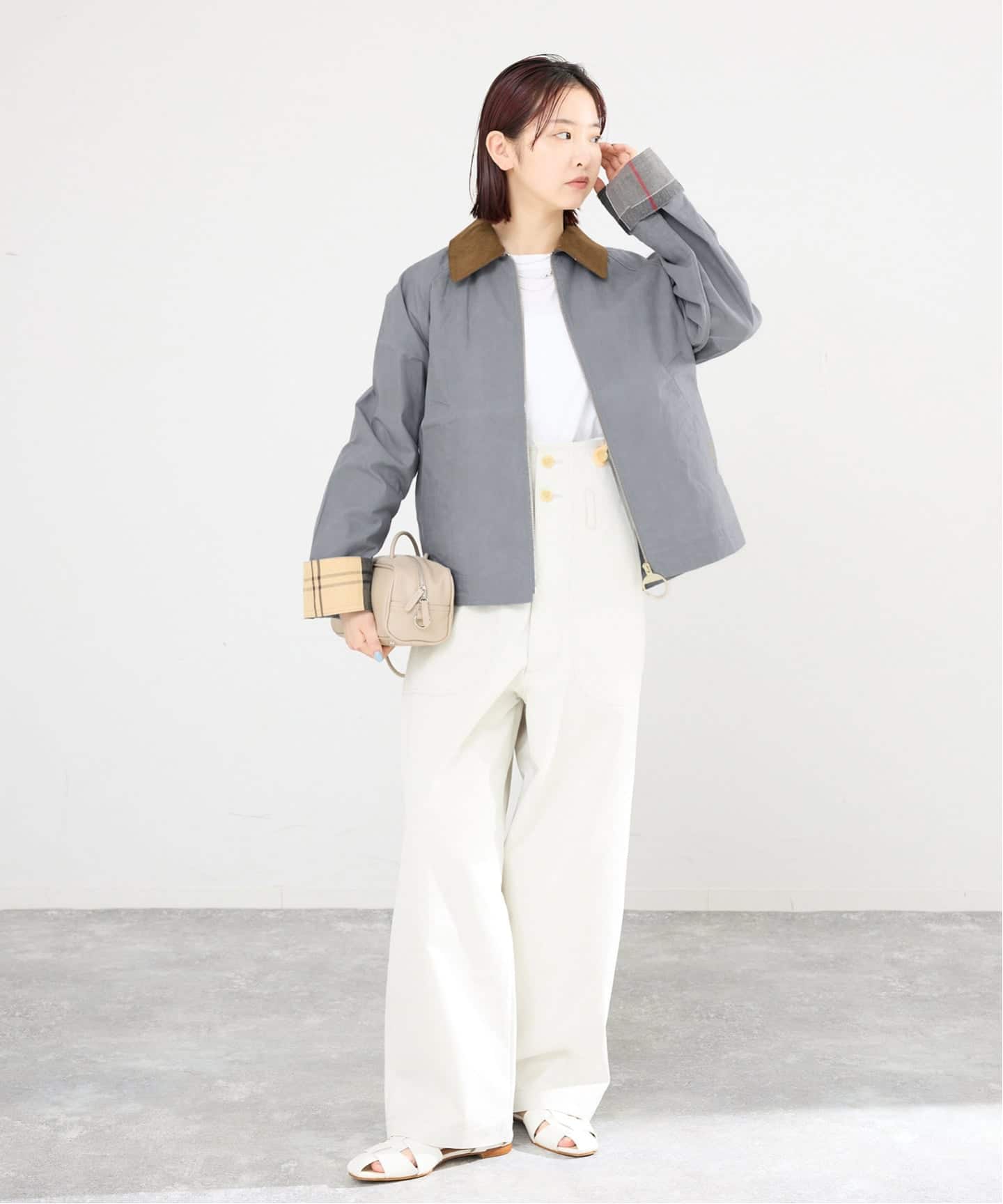 Barbour/バブアー CATLIN CASUAL JK ジャケット LCA0392GN31/GY5