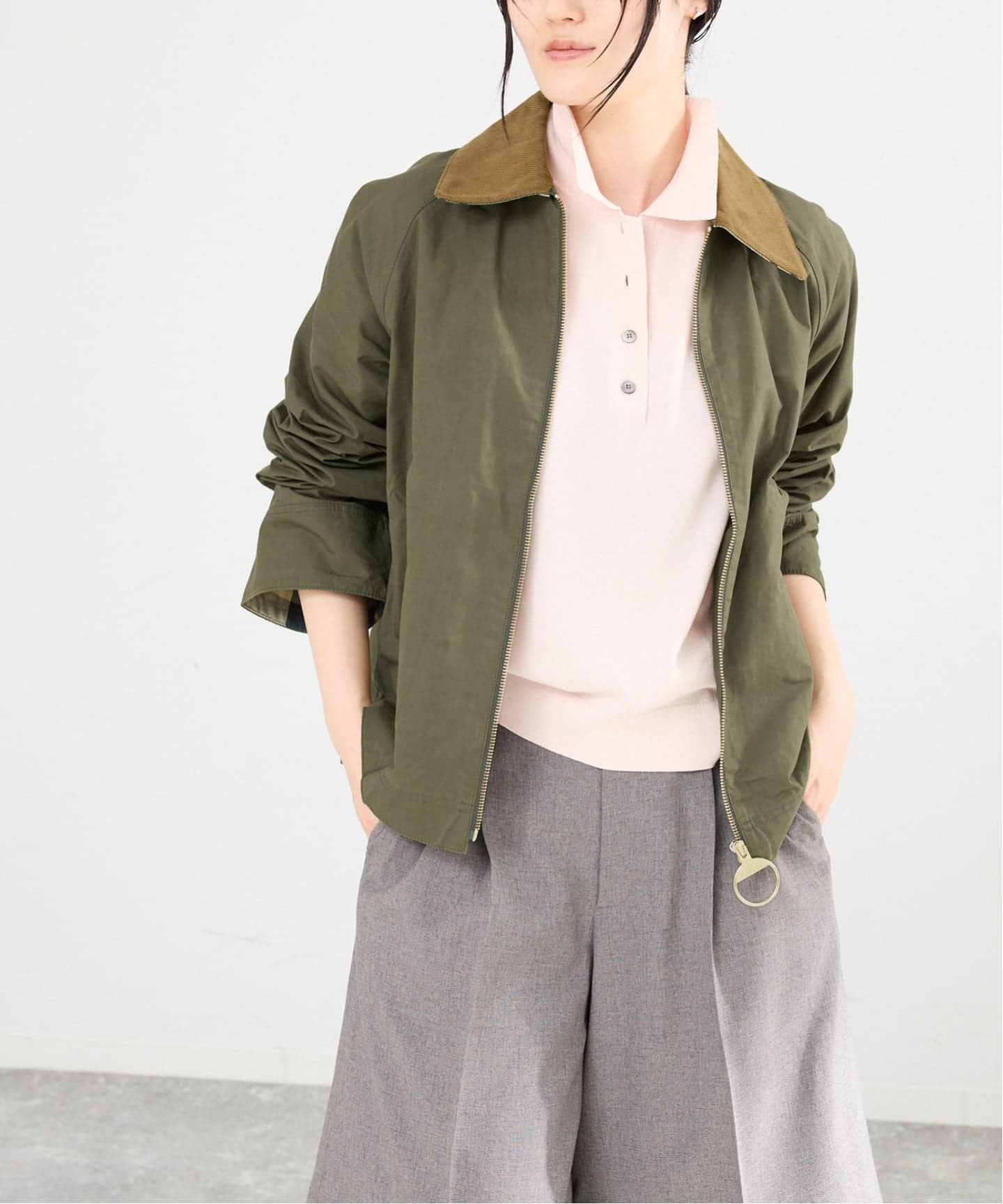 ちかりん　Barbour バブアー【新品】アウター　ブルゾン ちかりん Barbour バブアー【新品】アウター ブルゾン Barbour