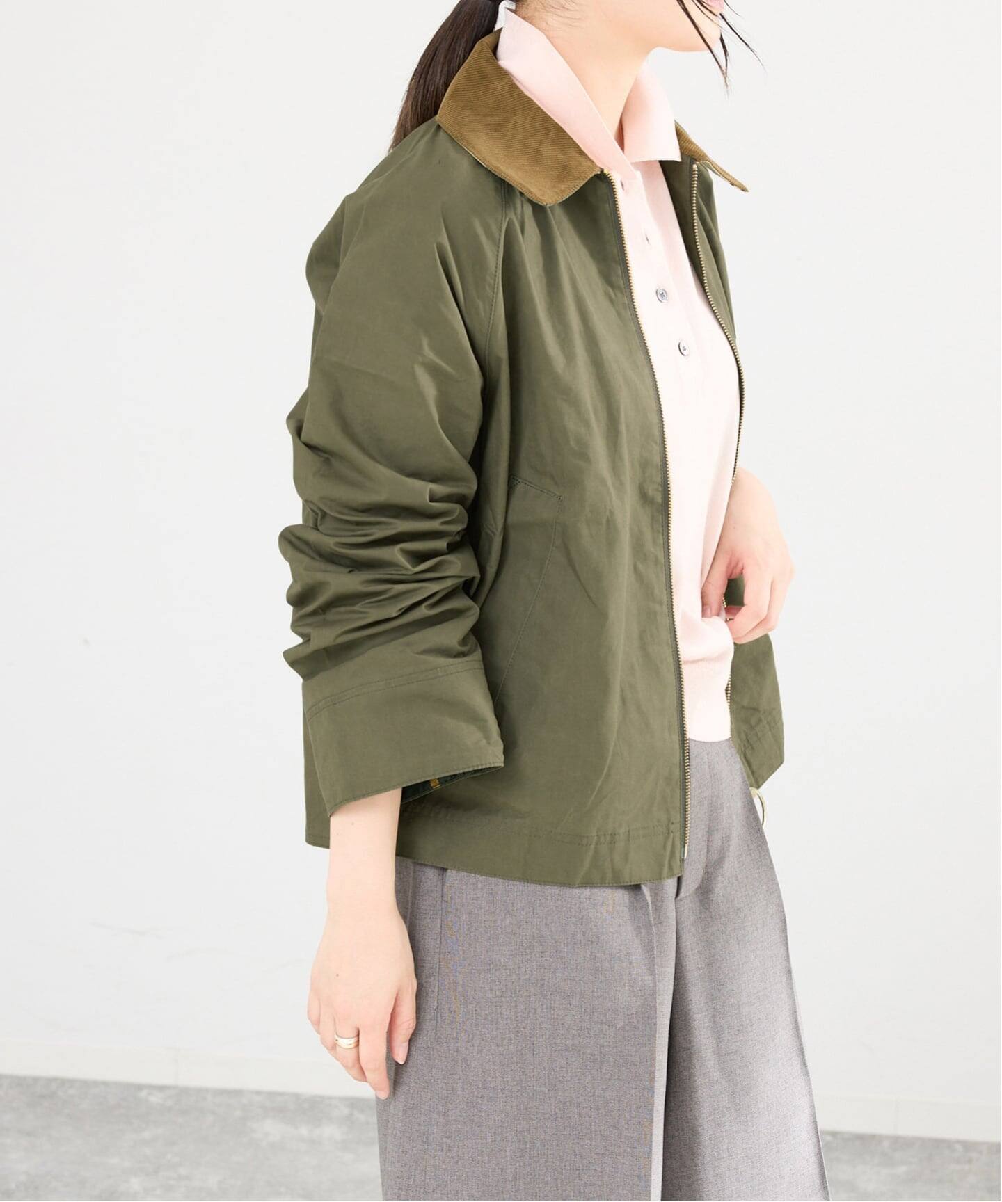 ちかりん　Barbour バブアー【新品】アウター　ブルゾン Barbour バブアー カトリン コットン カジュアル ジャケット CATLIN