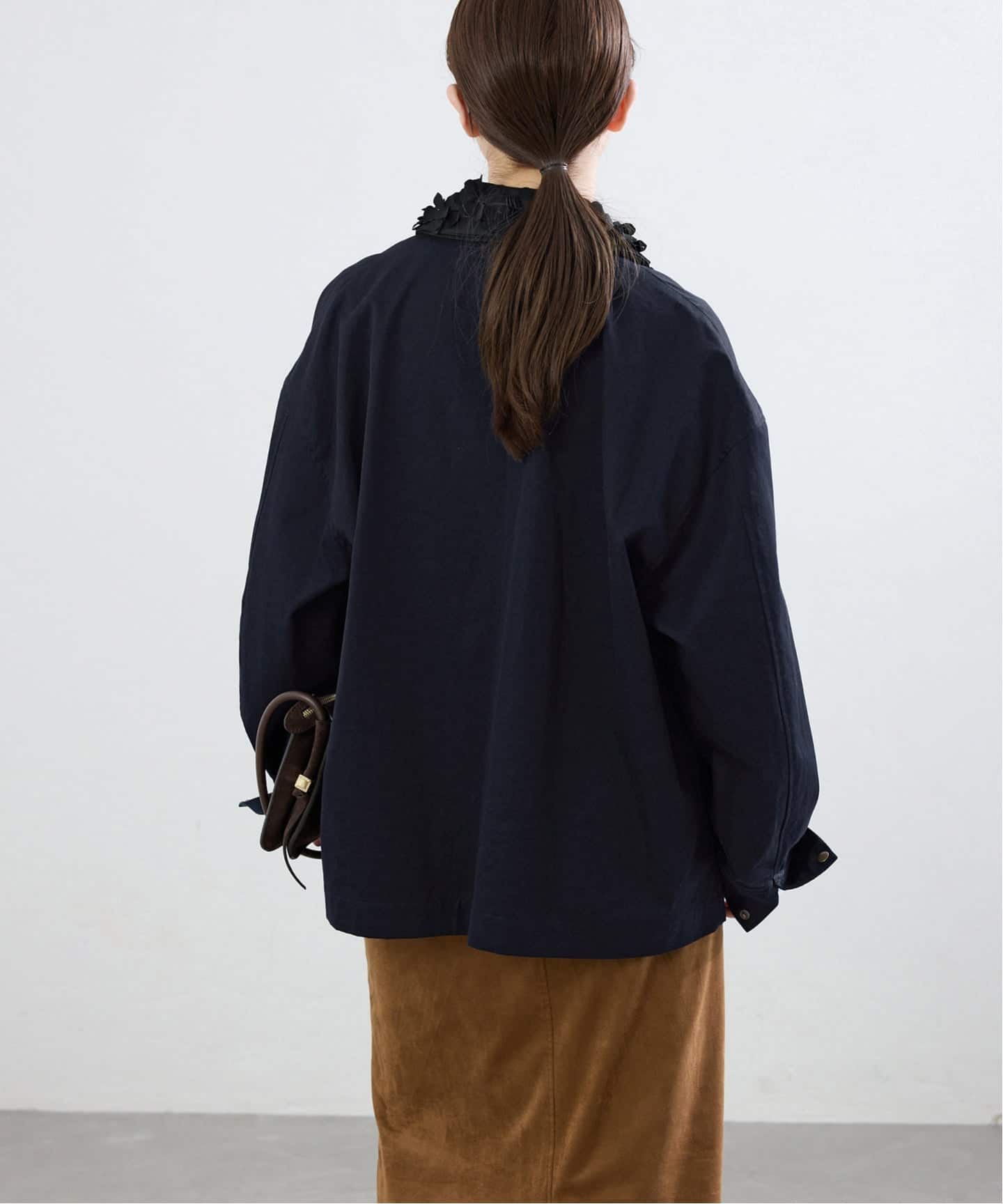 予約》MARGE/マージ 別注 FLOWER COLLAR COVERALLS ブルゾン 1012-0101