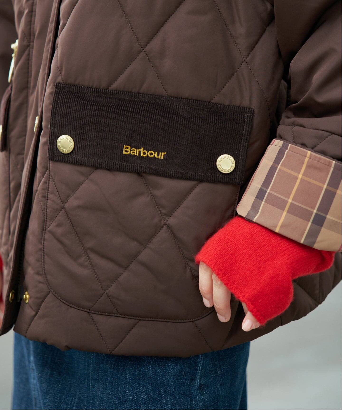 予約》Barbour/バブアー 別注 MARTHA QUILTED JK ブルゾン（その他 