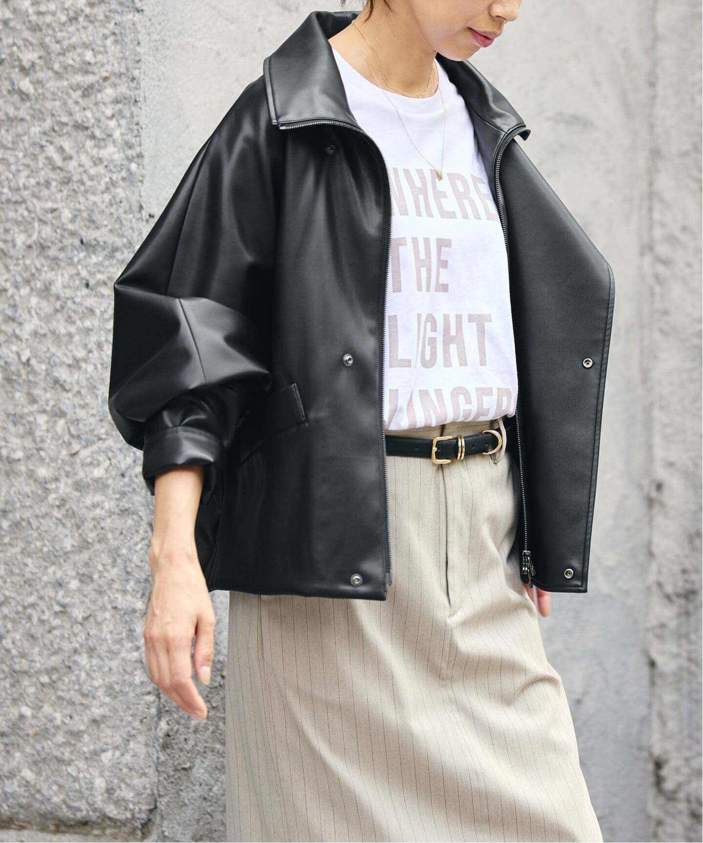 予約》VACHEMENT/ヴァシュモン ECO LEATHER BZ ブルゾン VN-13A-409 