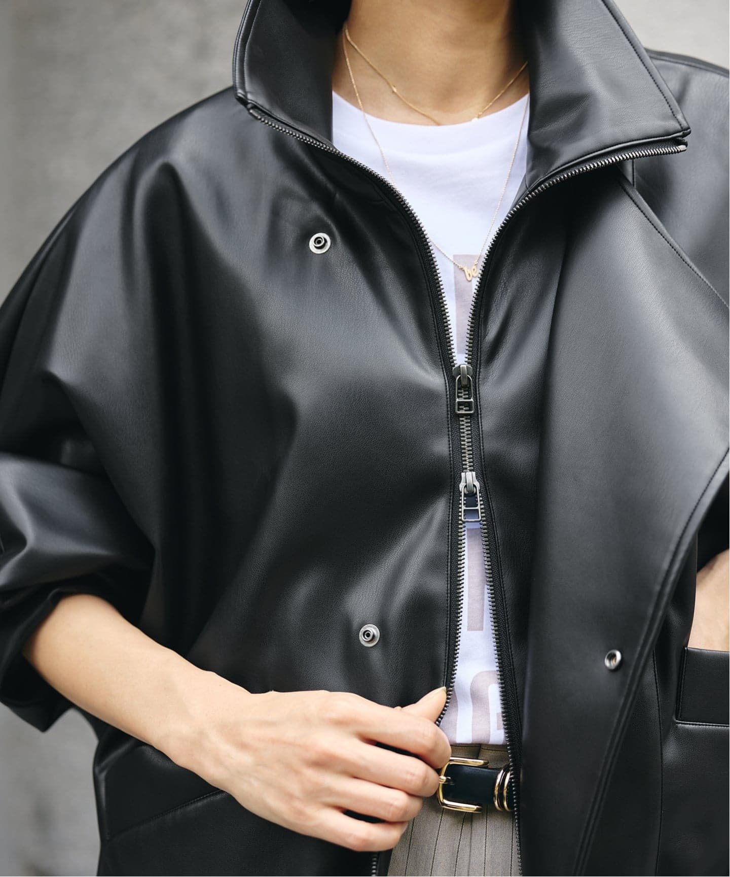 VACHEMENT/ヴァシュモン ECO LEATHER BZ ブルゾン VN-13A-409（レザー