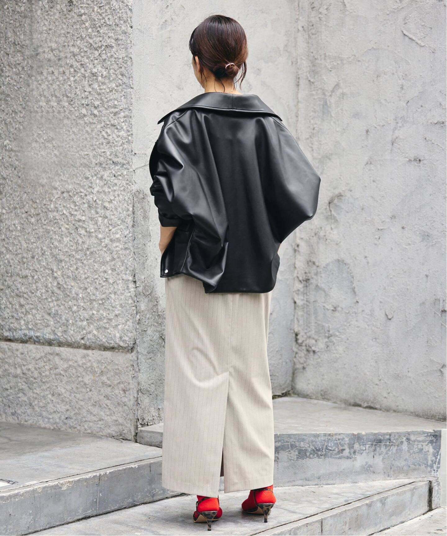 予約》VACHEMENT/ヴァシュモン ECO LEATHER BZ ブルゾン VN-13A-409 