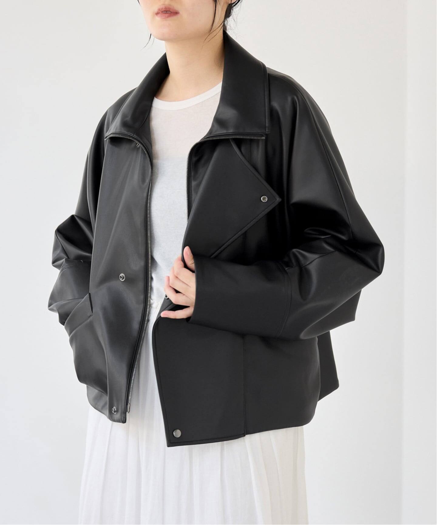 VACHEMENT/ヴァシュモン ECO LEATHER BZ ブルゾン VN-13A-409（レザー 