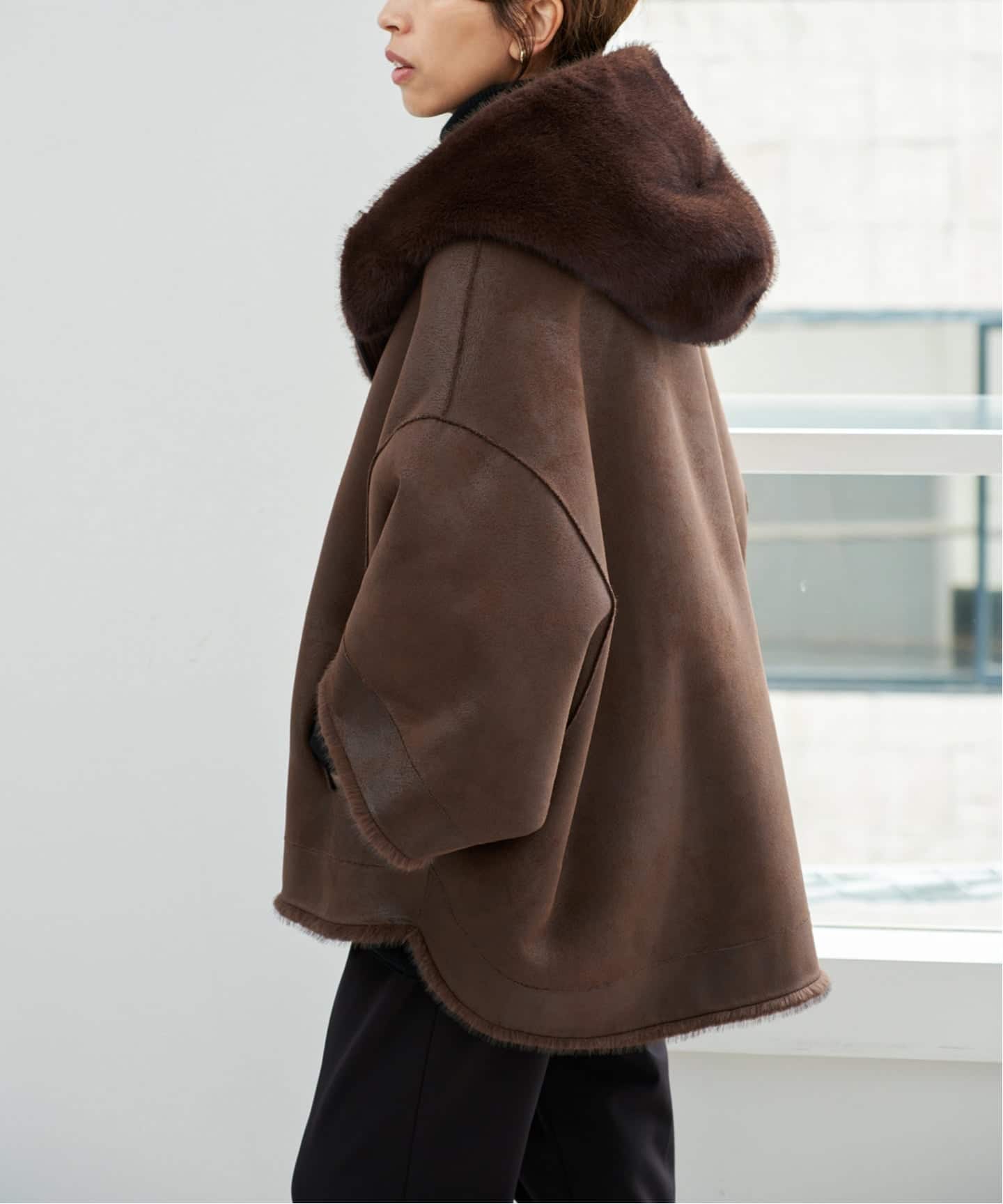 追加予約》LOU ANDREA/ルーアンドレア ECO FUR BZ ブルゾン 918MK