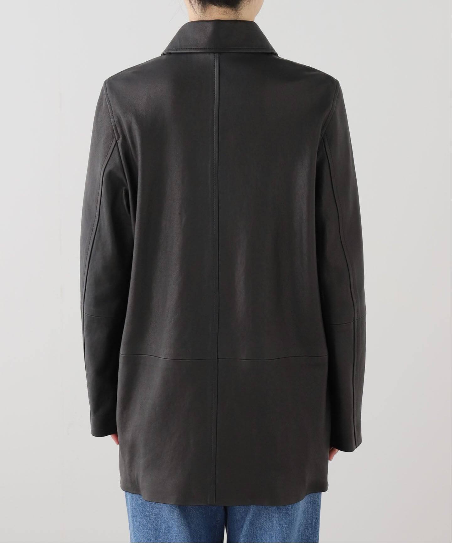 AURALEE/オーラリー TEXTURED LAMB LEATHER BZ ブルゾン A26SB03BL