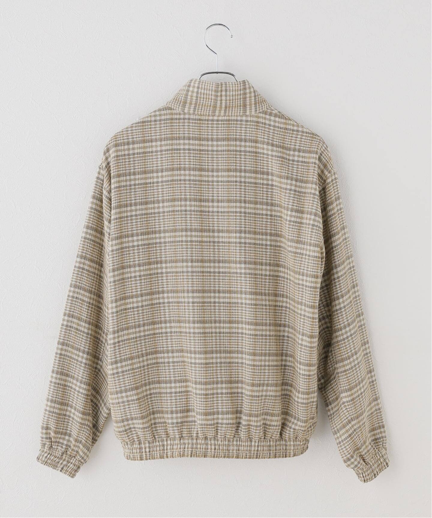 AURALEE/オーラリー SILK LINEN CHECK BZ ブルゾン A26SB03SN（その他