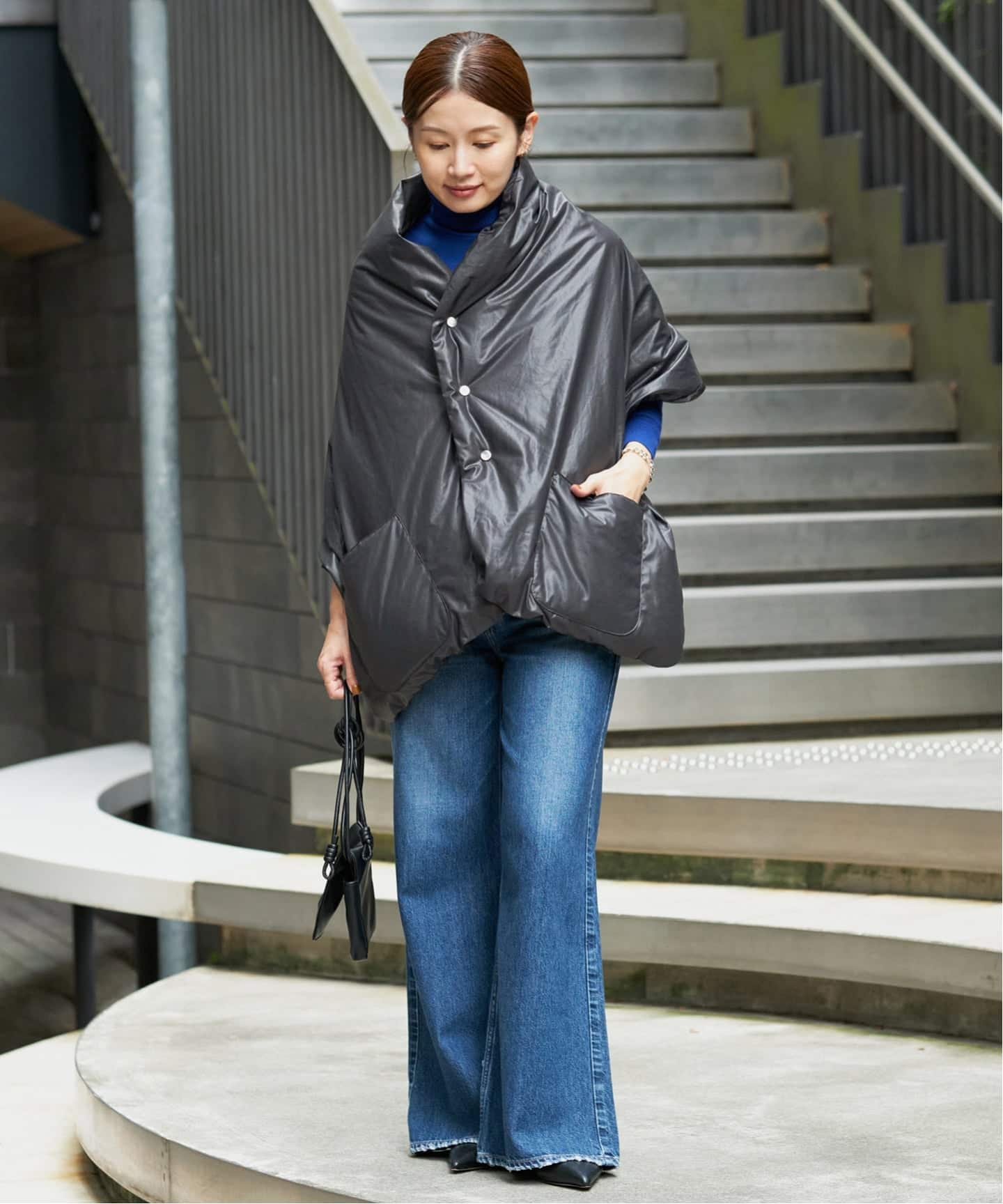 miffew/ミフュー REVERSIBLE DOWN CAPE ダウンジャケット FEW26WAC5470